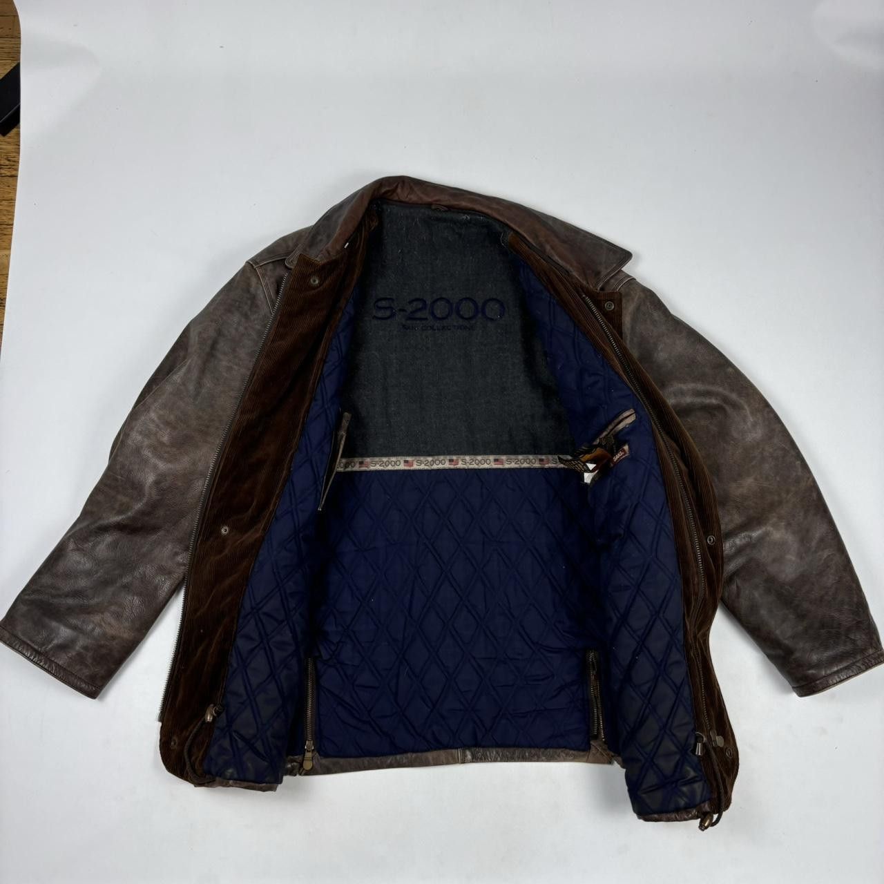 Japanese Brand × Vintage Vintage leather jacket Size US XXL / EU 58 / 5 - 6 Thumbnail