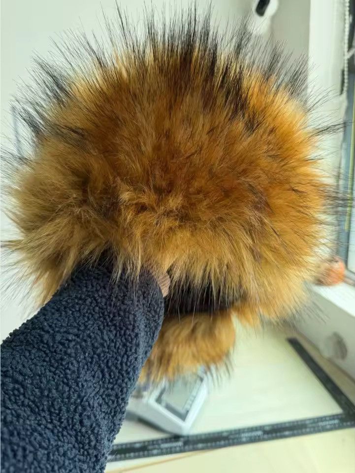 Japanese Brand Real Fur Ushanka Winter Russian Natural Hat Size ONE SIZE - 2 Thumbnail