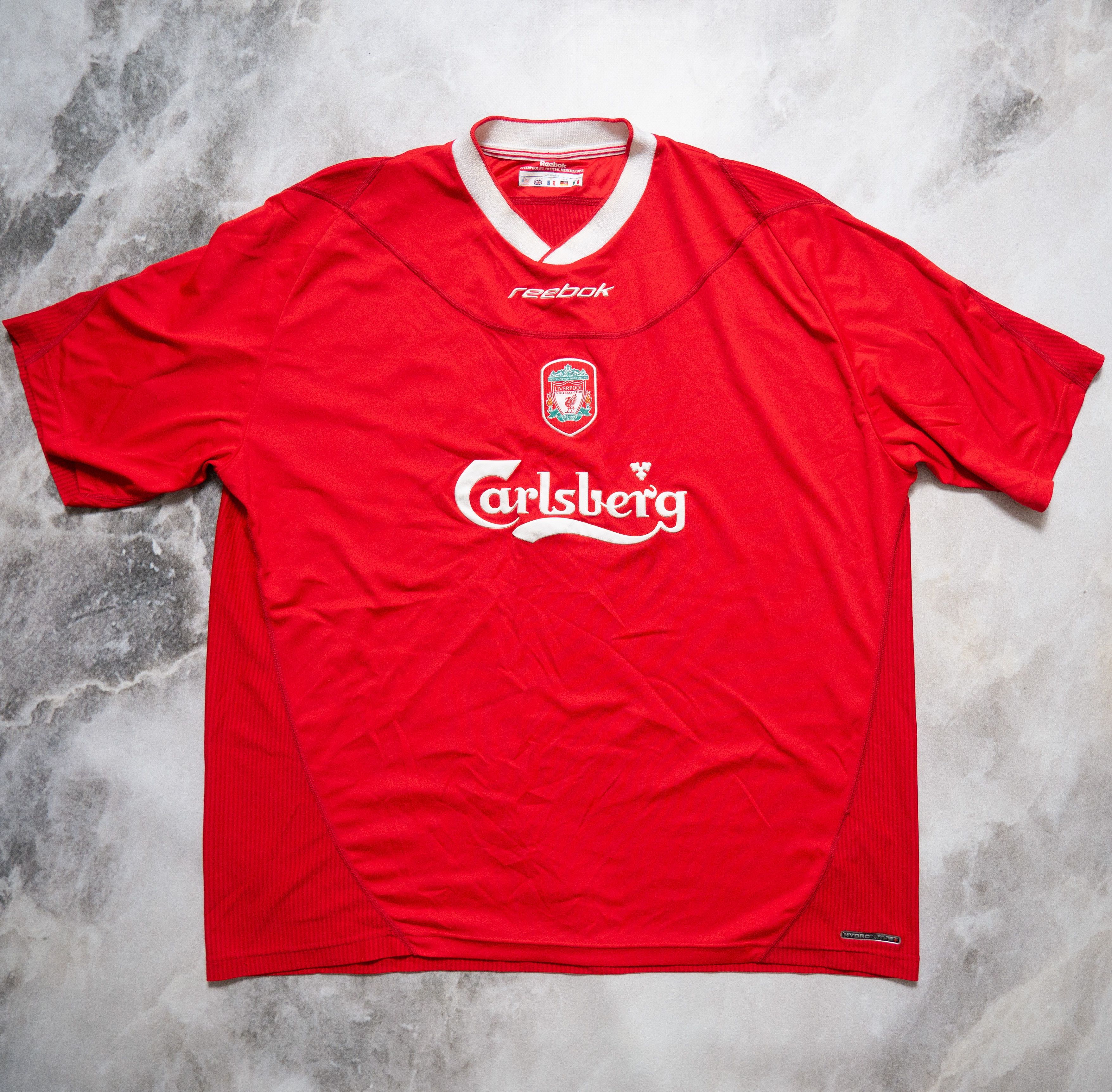 Vintage 00s Reebok x Liverpool FC 03-04 Soccer Jersey