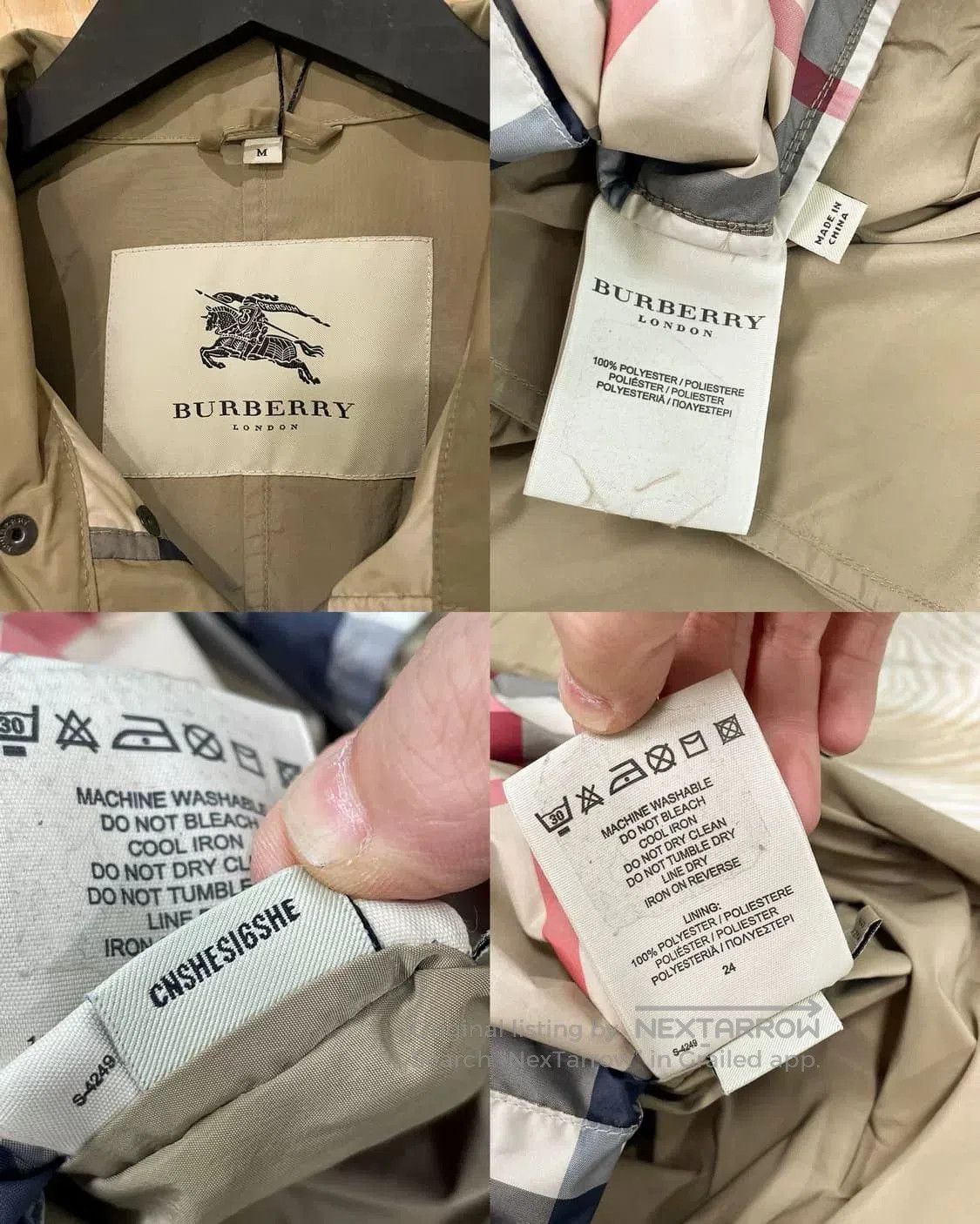 Burberry Burberry Vintage Utility Coat. Size US XXL / EU 58 / 5 - 8 Thumbnail