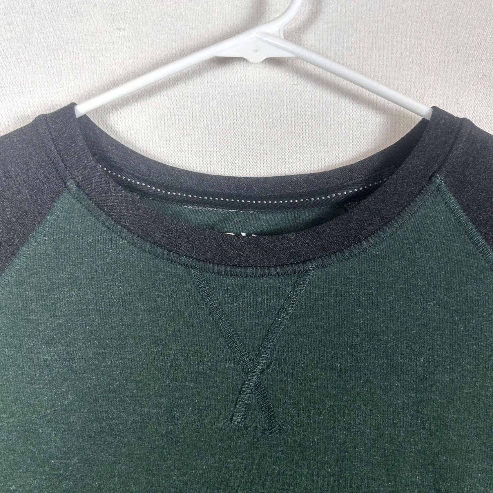 Orvis Orvis Men’s Long Sleeve Crew Neck T-Shirt Two Tone Green Gray Size M Size US M / EU 48-50 / 2 - 2 Thumbnail