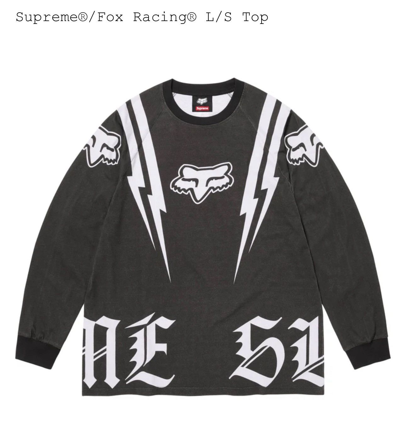 Supreme Fox Racing Long Sleeve Tee