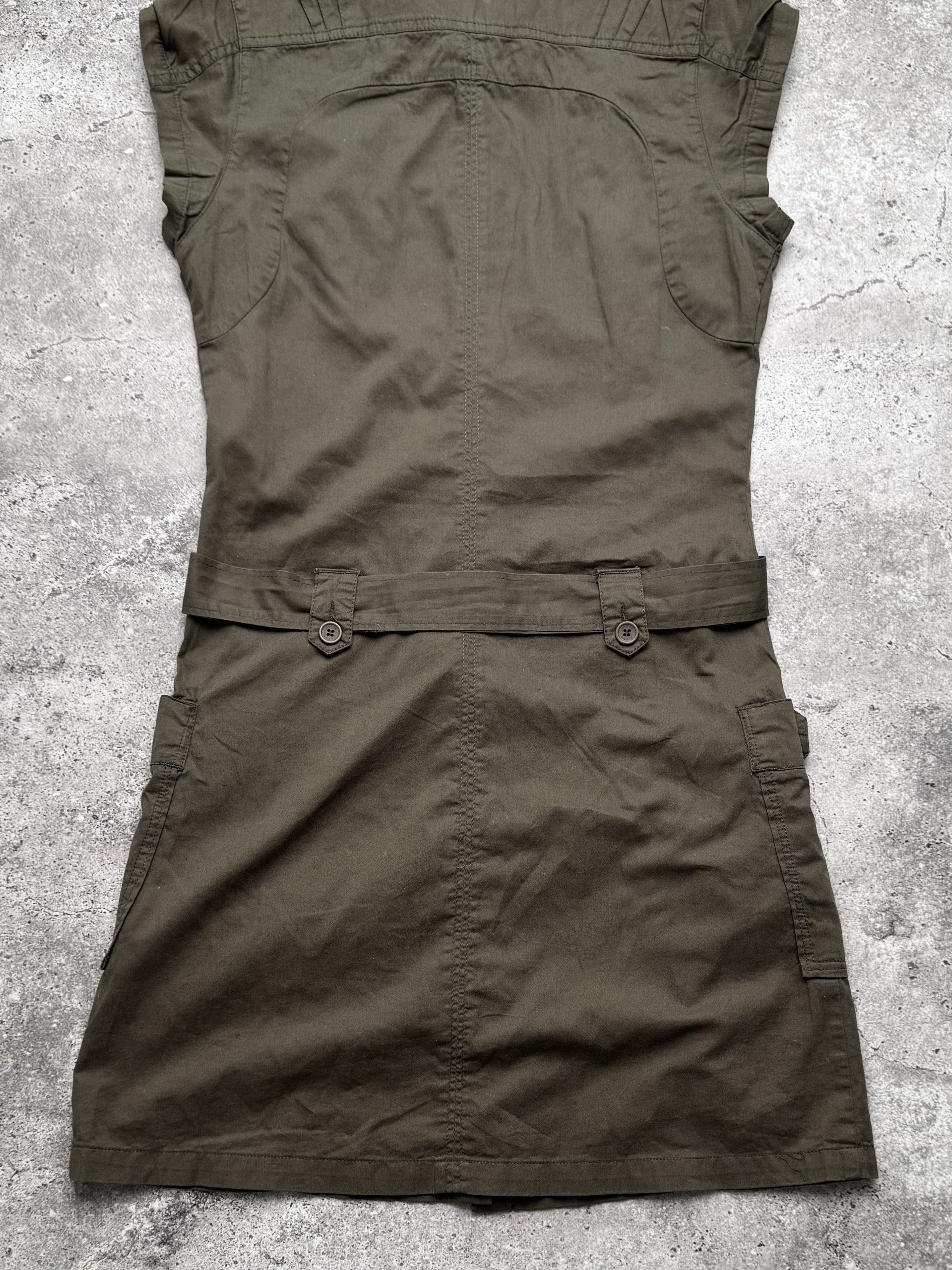 Vintage Vintage Utility Cargo Dress C20 Size S / US 4 / IT 40 - 7 Thumbnail
