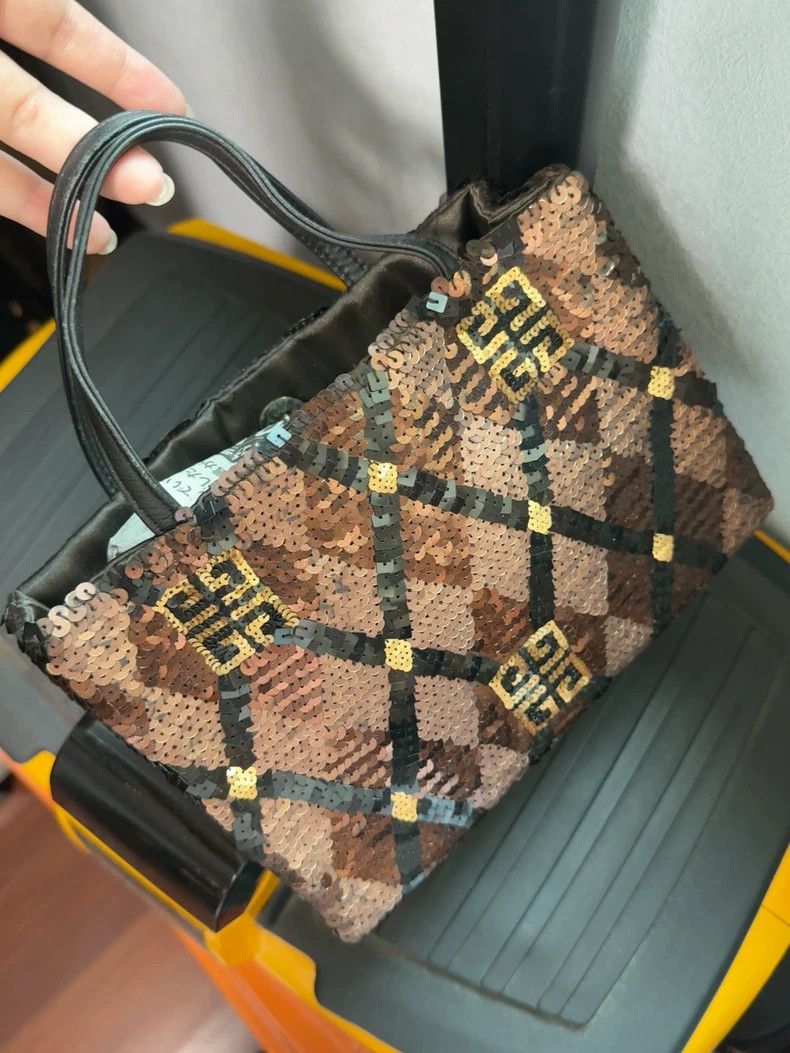 Givenchy Givenchy Quilted sequin mini tote bag Size ONE SIZE - 3 Thumbnail