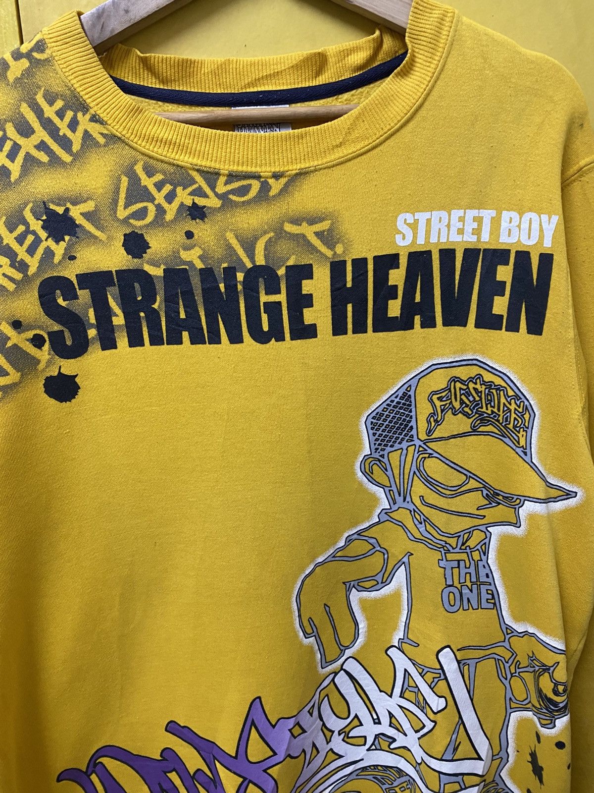If Six Was Nine Strange Heaven Street Boy Sweatshirt Crewneck Size US L / EU 52-54 / 3 - 3 Thumbnail
