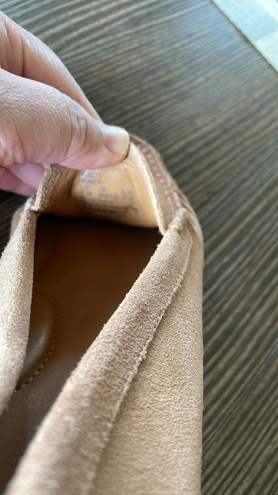 Coach Coach Amber Suede Driving Moccasins Size US 7.5 / IT 37.5 - 11 Thumbnail