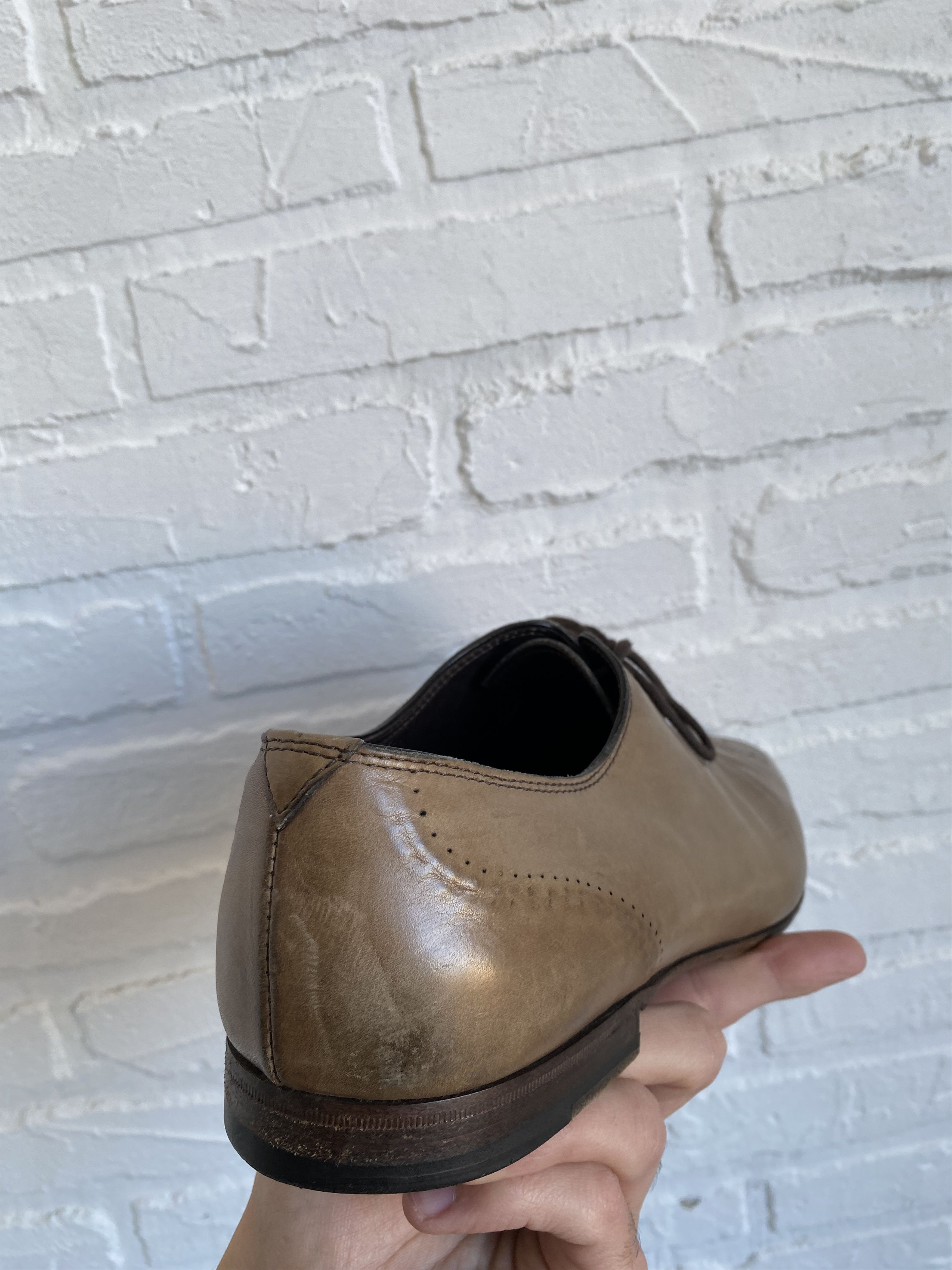 Bottega Veneta Botegga Veneta brown brogue shoes Size US 9.5 / EU 42-43 - 14 Thumbnail