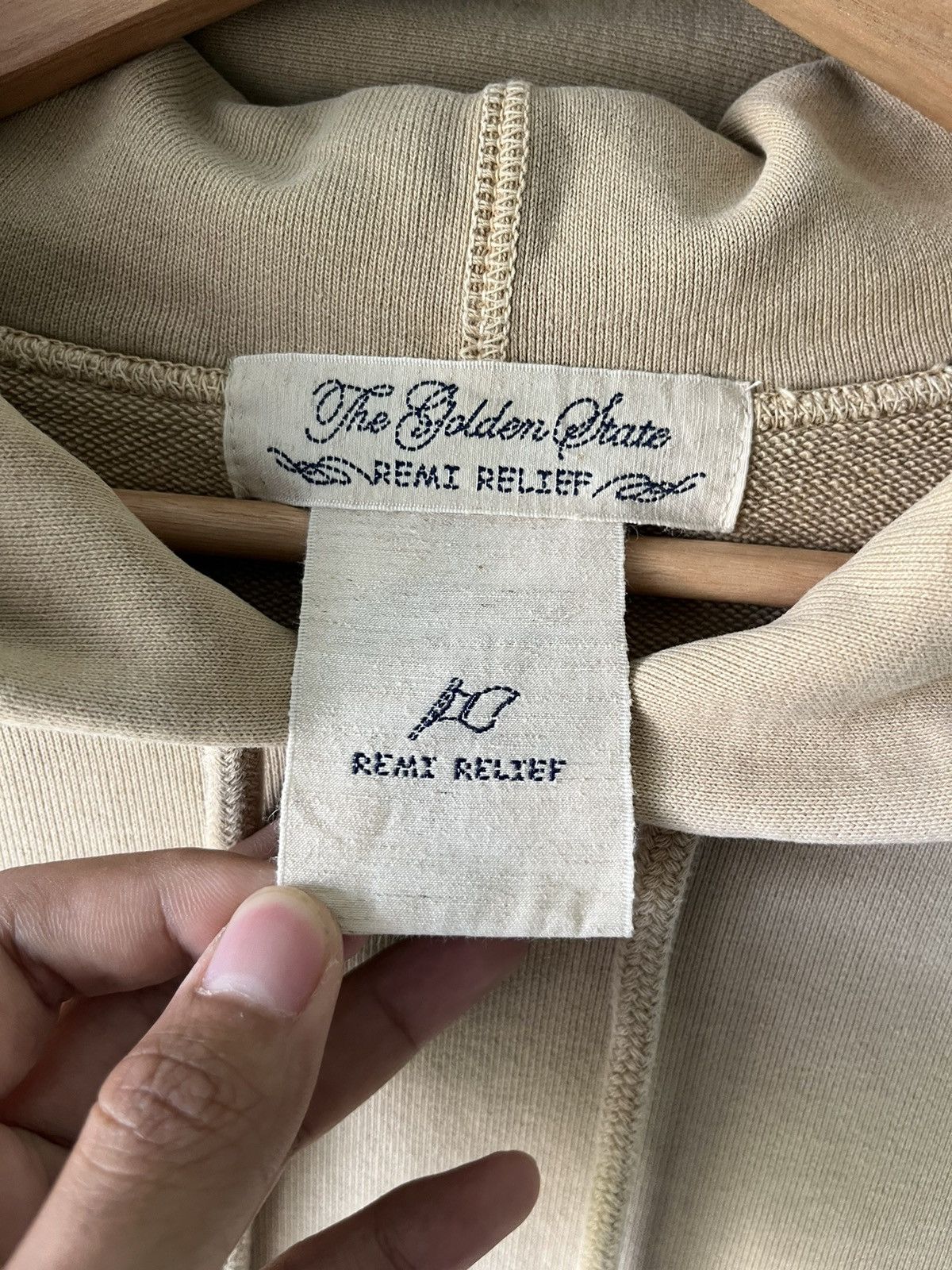 Japanese Brand × Remi Relief Remi Relief Hoodie Size US S / EU 44-46 / 1 - 3 Thumbnail