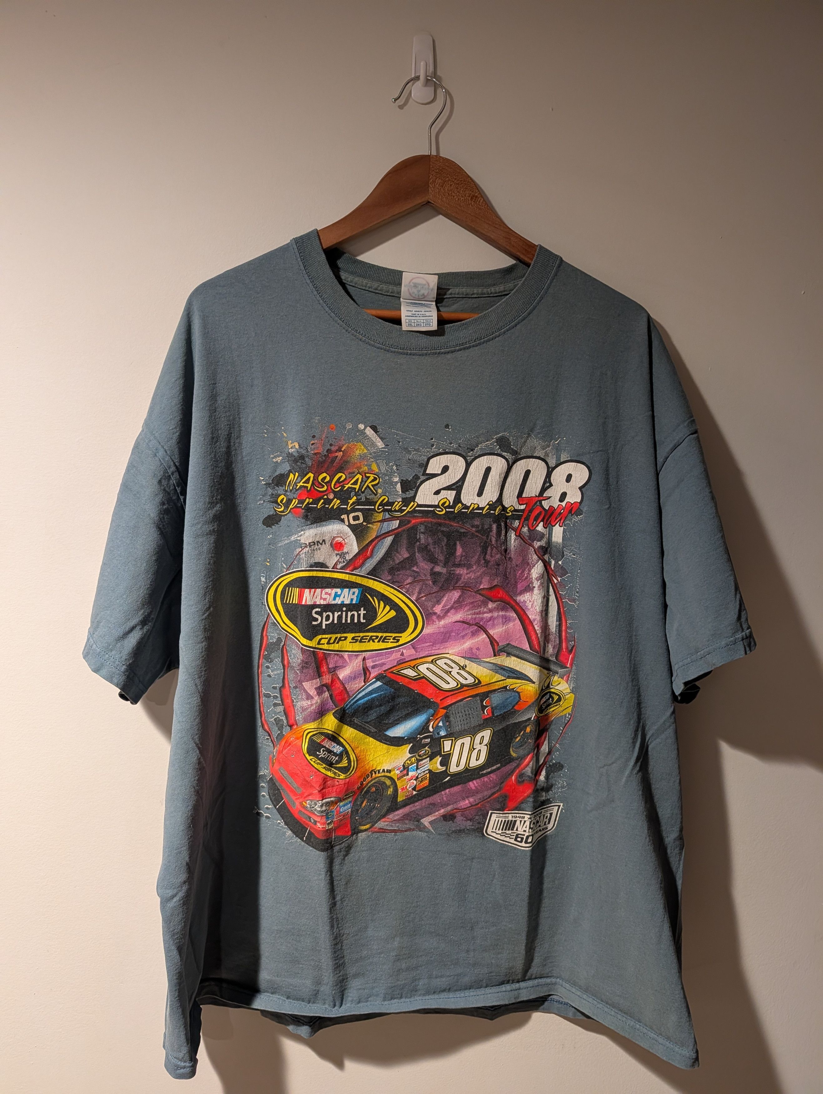NASCAR NASCAR Shirt Adult XXL 2XL Double 2008 Sprint Cup Series Size US XXL / EU 58 / 5 - 1 Thumbnail