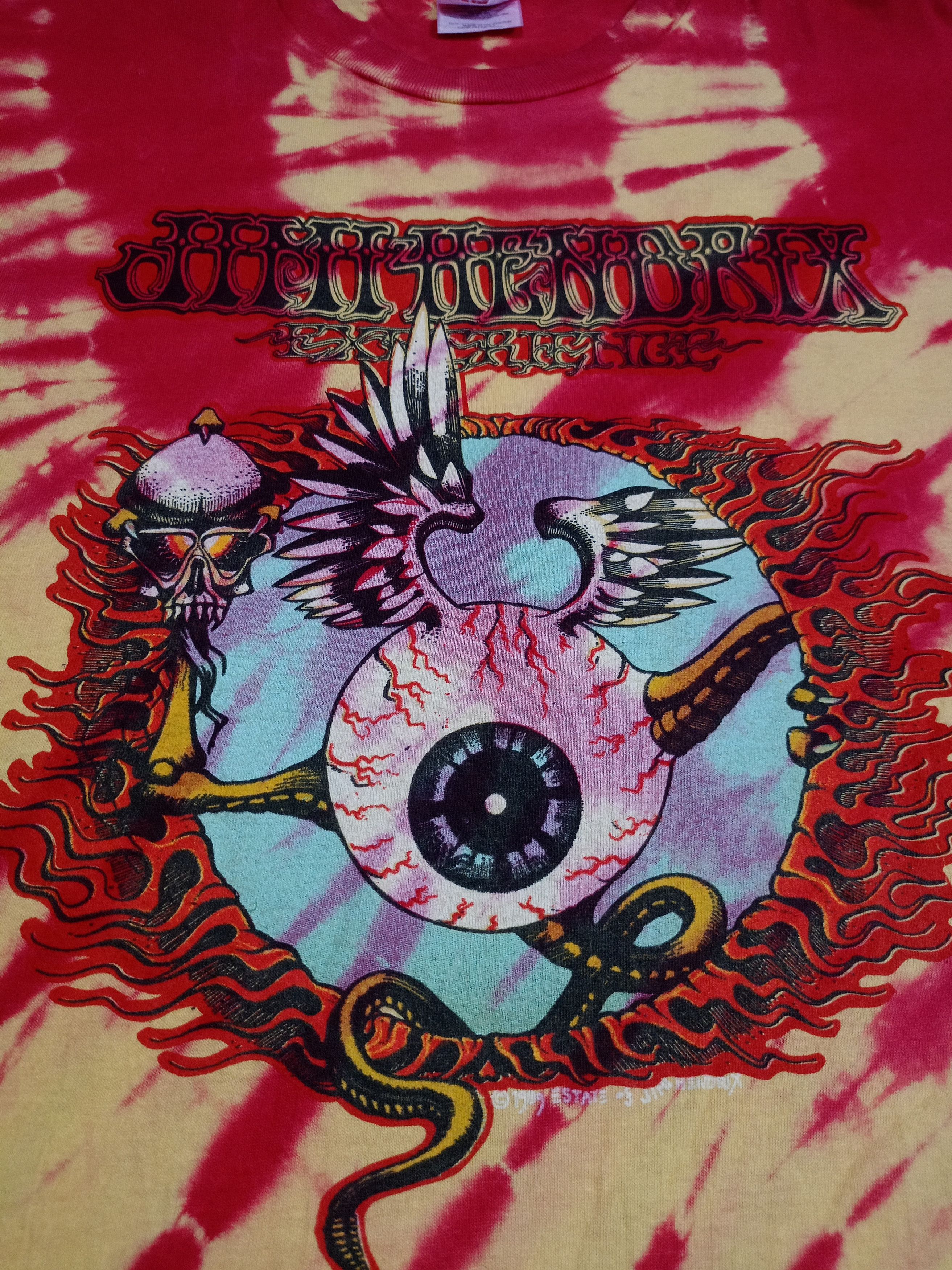 Jimi Hendrix × Vintage VTG X Band tee X 80s X USA Size US XL / EU 56 / 4 - 2 Thumbnail