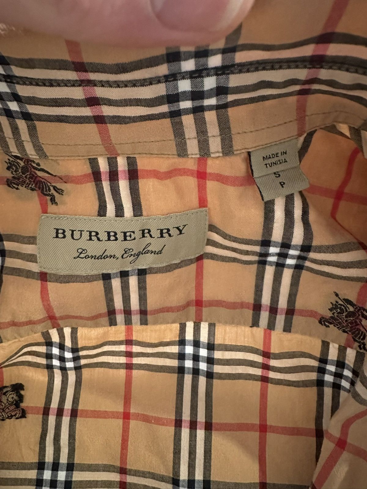 Burberry Burberry shirt nova check Size US S / EU 44-46 / 1 - 3 Thumbnail