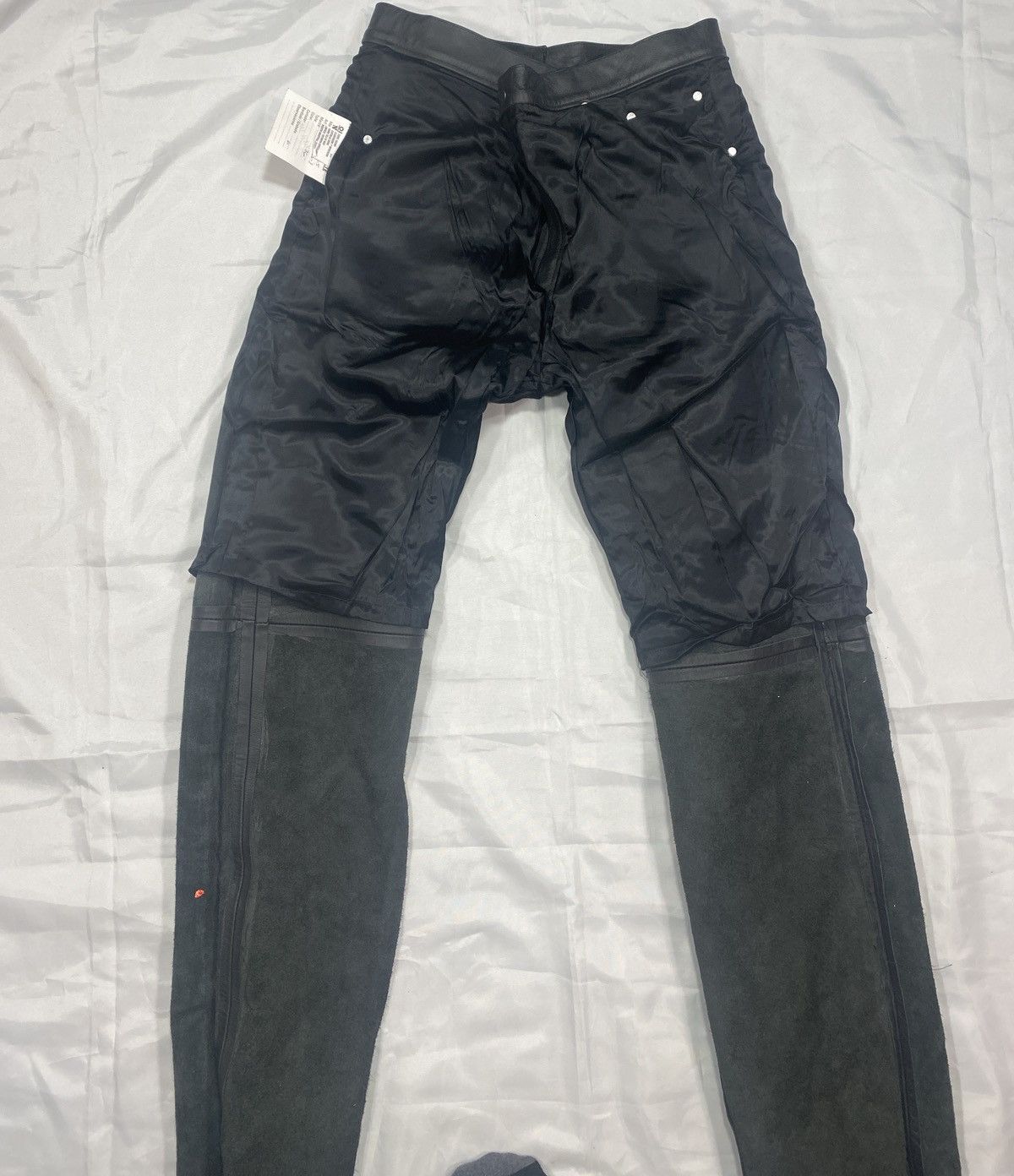 Genuine Leather × Levi's × Vintage Rare VTG Levis Lot 53 Leather Pants Limited Roswell Edition Size US 36 / EU 52 - 12 Thumbnail