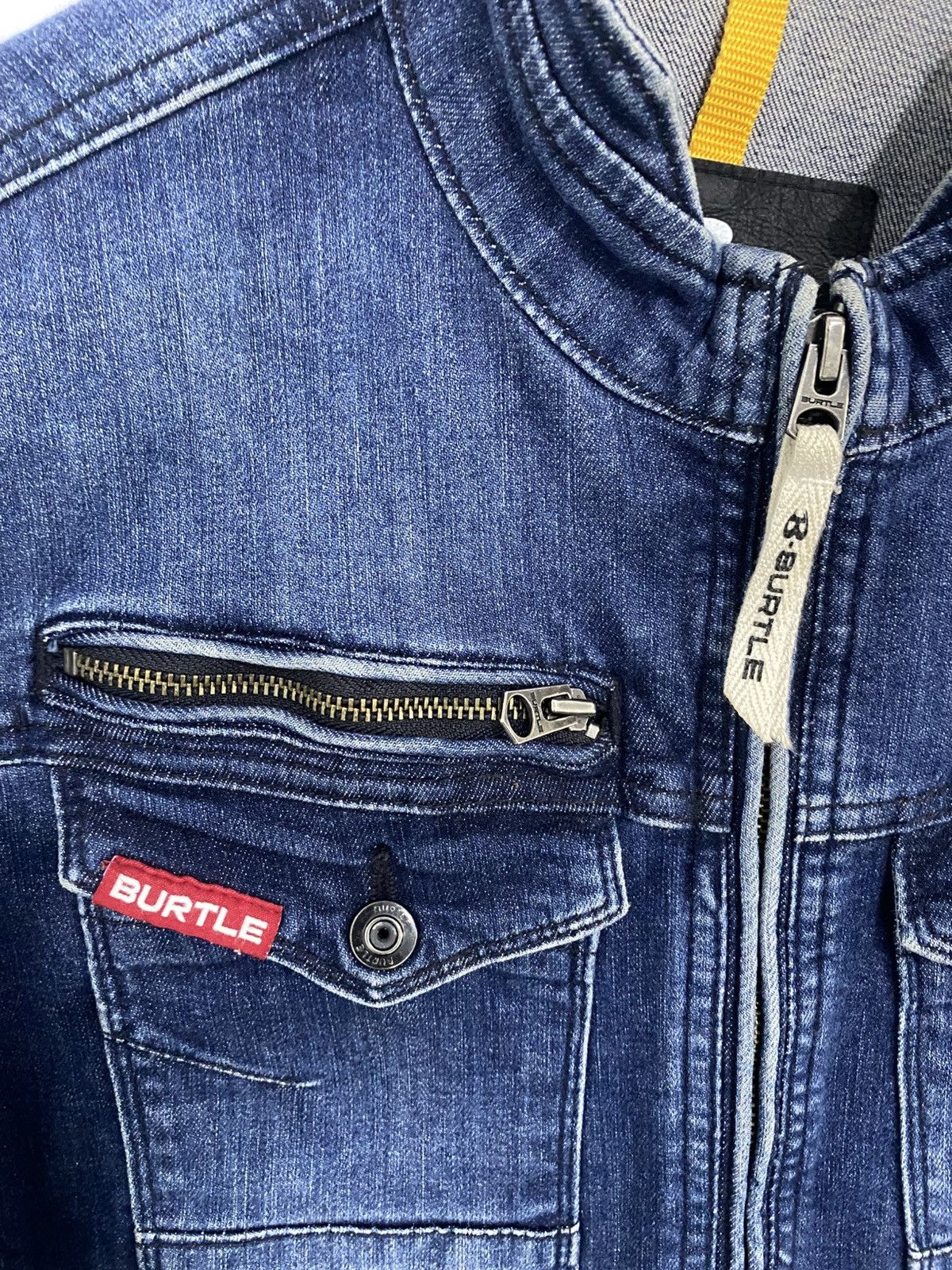 Japanese Brand Burtle Workwear Jeans Jacket Size US M / EU 48-50 / 2 - 6 Thumbnail