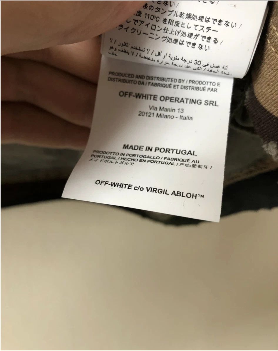 Off-White camouflage long sleeves T-shirt "BUSINESS CASUAL" TEE camo Size US XS / EU 42 / 0 - 4 Thumbnail