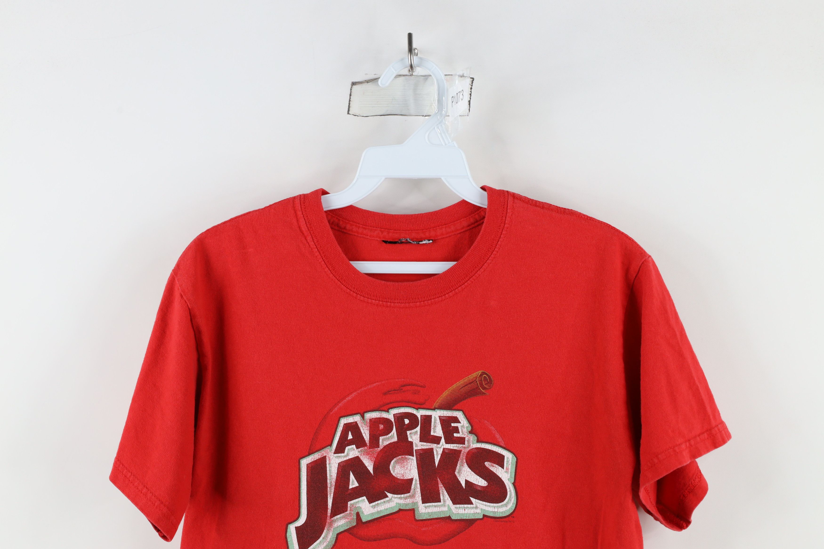 Vintage Vintage Y2K Kelloggs Spell Out Apple Jacks Cereal T-Shirt Size US S / EU 44-46 / 1 - 2 Thumbnail