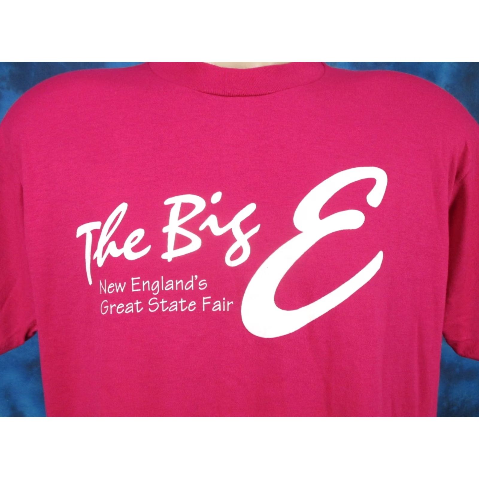 Vintage VINTAGE 80s THE BIG E EXPO NEW ENGLAND STATE FAIR PAPER THIN T-Shirt L eastern Shirt Mens XS-XL not applicable Size US L / EU 52-54 / 3 - 3 Thumbnail