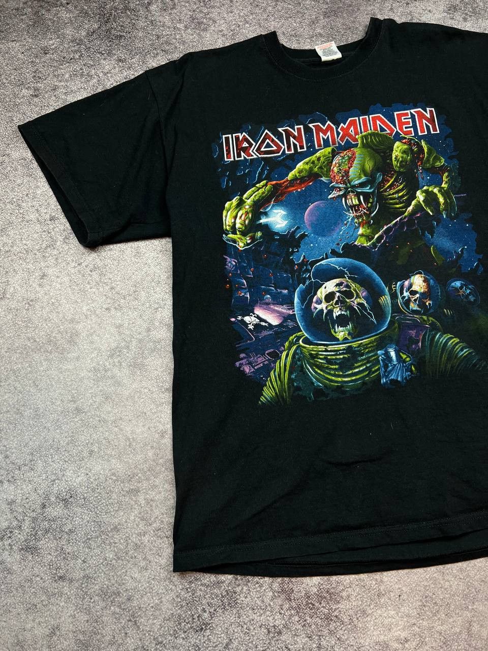 Iron Maiden Vintage Iron Maiden World Tour Europe 2010 Size US XL / EU 56 / 4 - 2 Thumbnail