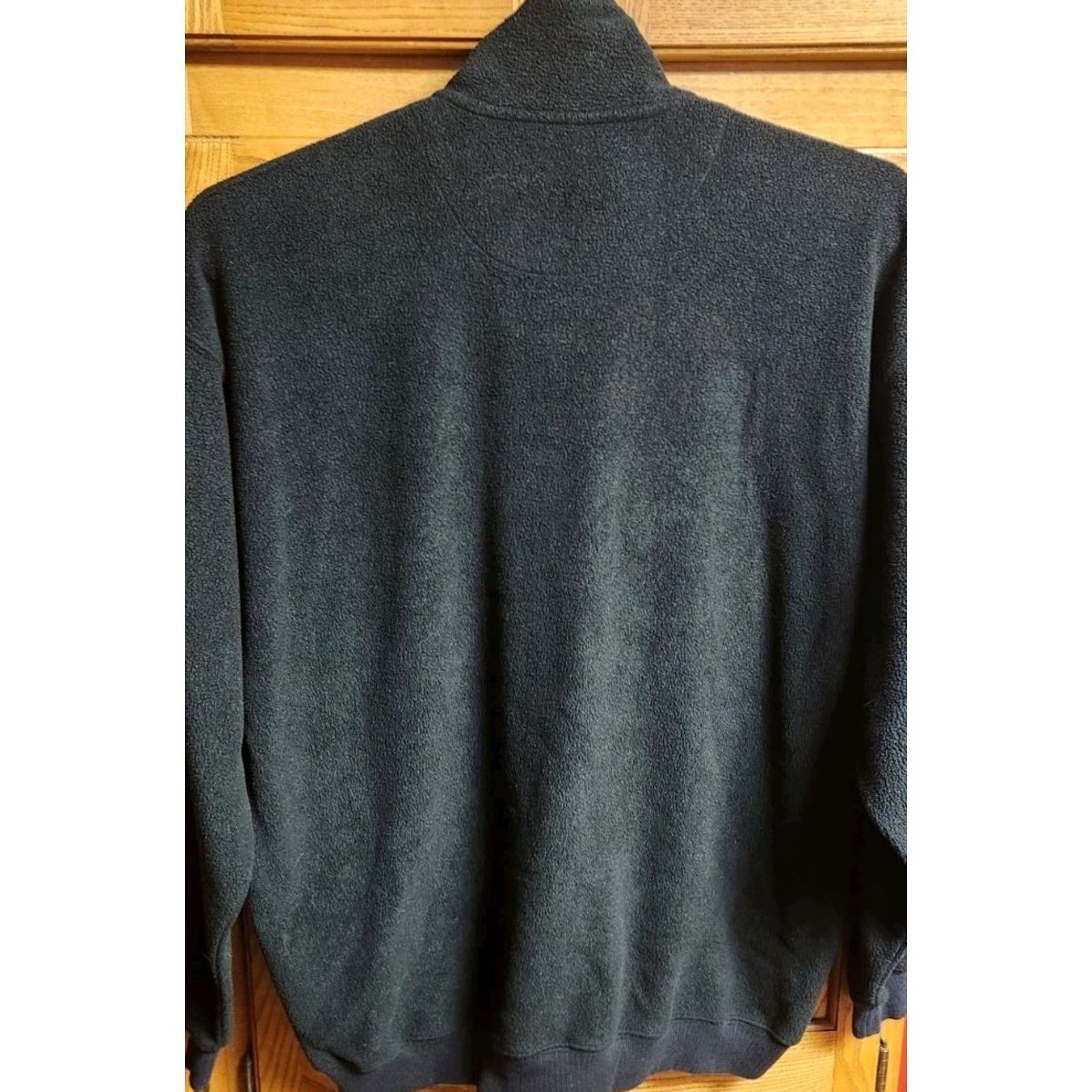 Guess VINTAGE GUESS Sweater Men's XL 1/4 Zip Fleece Jacket Black Pullover Embroidered Size US XL / EU 56 / 4 - 7 Thumbnail