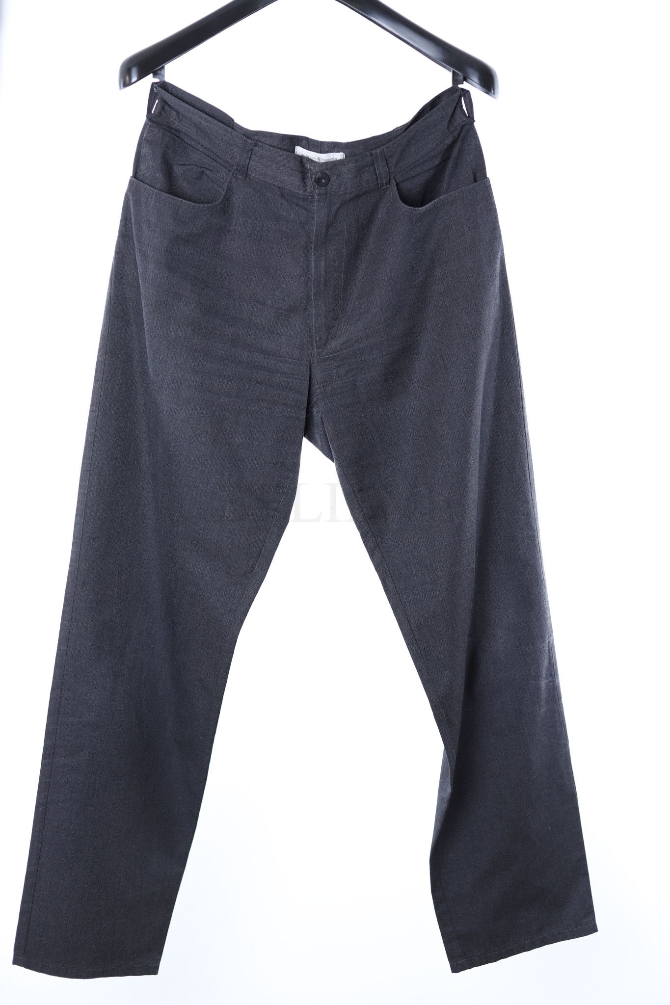 image of Massimo Osti Stone Island Black Pants 176 in Dark Grey, Men's (Size 36)