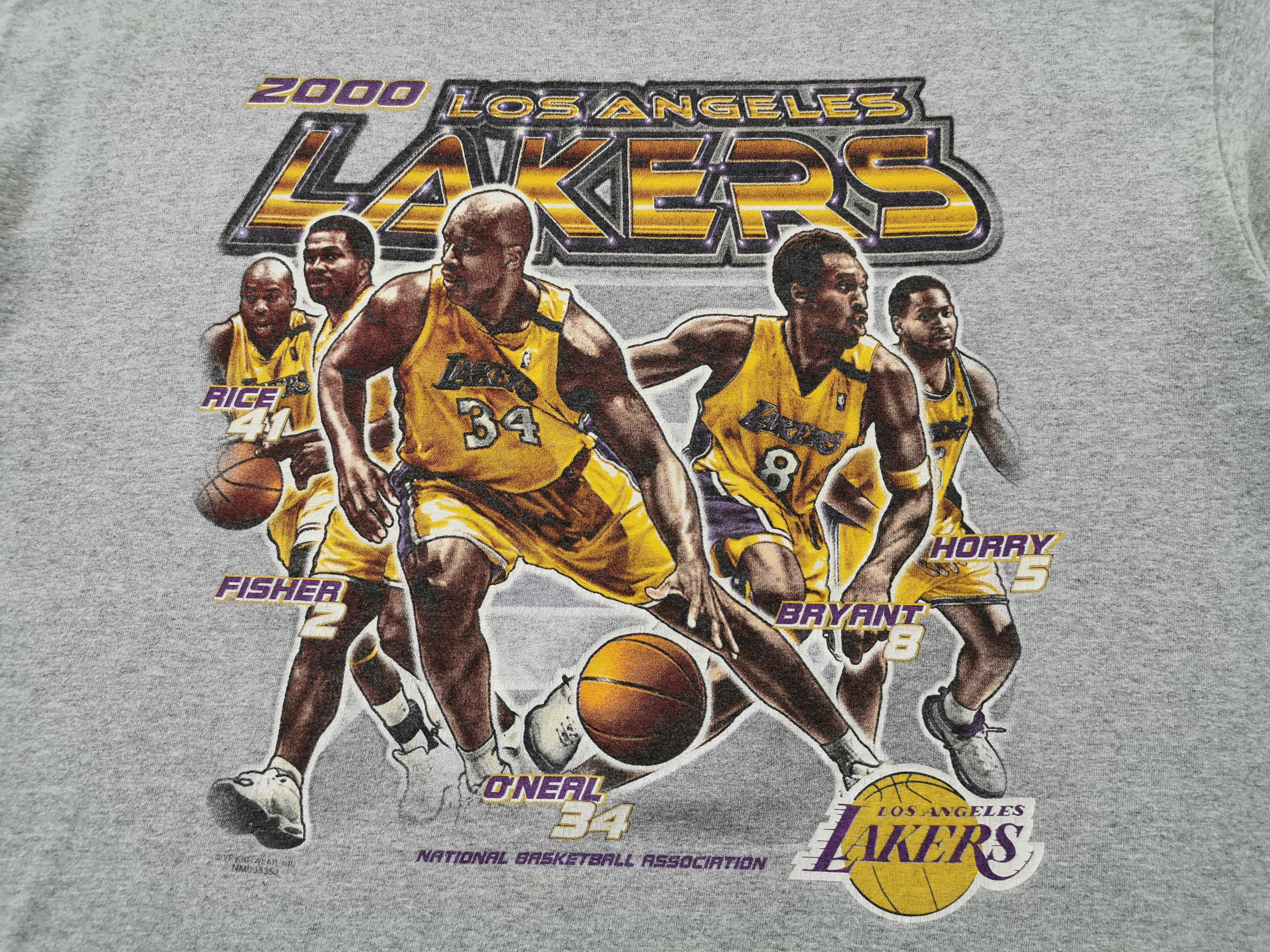 Lee Vintage Los Angeles Lakers NBA Team by Lee T Shirt Size XL Size US XL / EU 56 / 4 - 4 Thumbnail