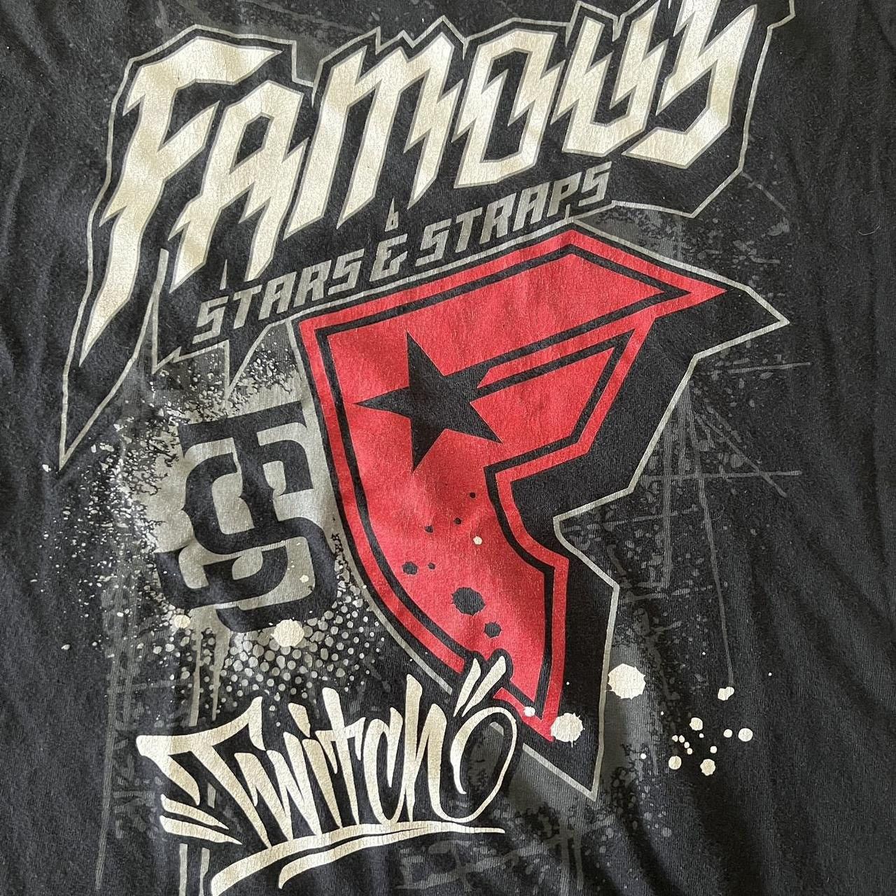 Affliction Vintage 2000s Famous Affliction Style Graffiti Graphic Shirt Size US L / EU 52-54 / 3 - 3 Thumbnail
