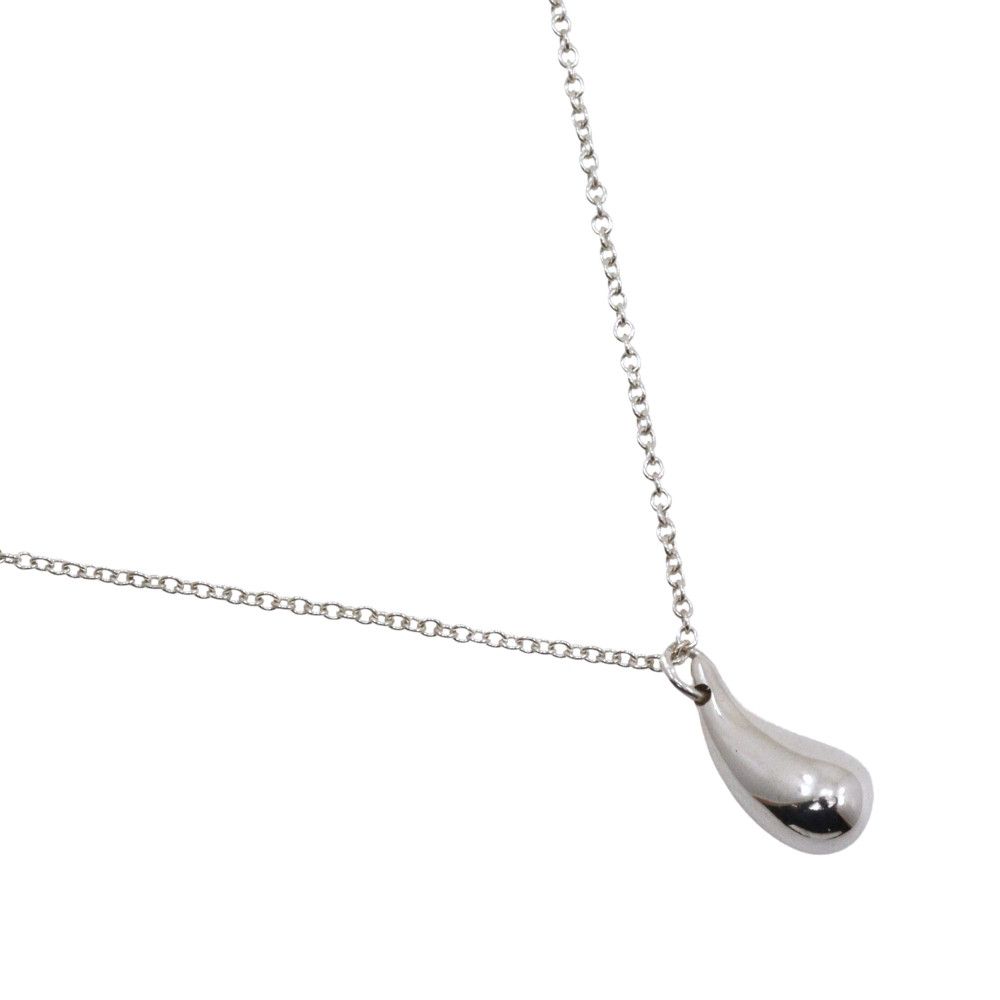 Tiffany & Co Tiffany Teardrop Silver 925 Necklace Metal Necklace