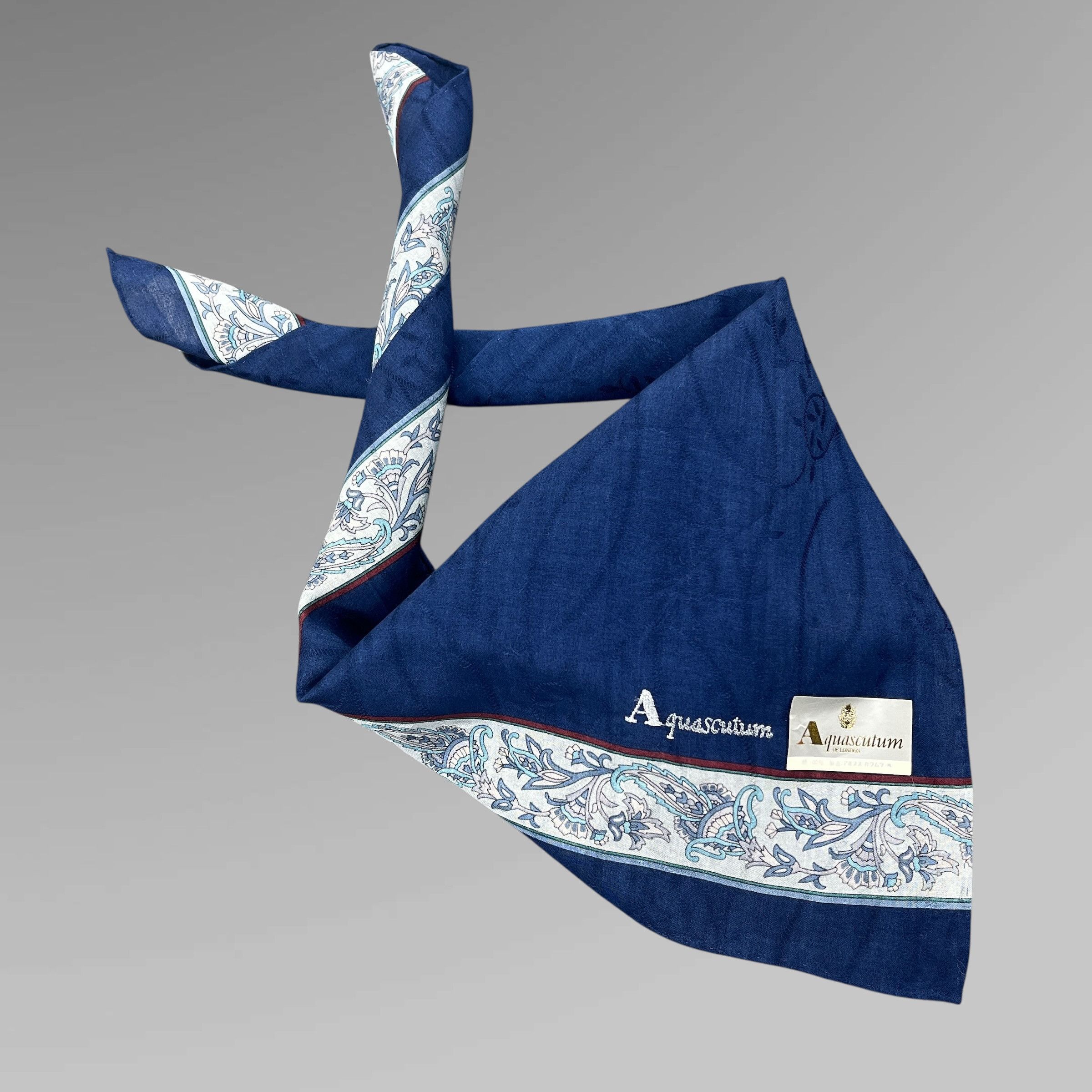 Aquascutum Aquascutum Handkerchief / Bandana / Neckerchief B191 Size ONE SIZE - 1 Thumbnail