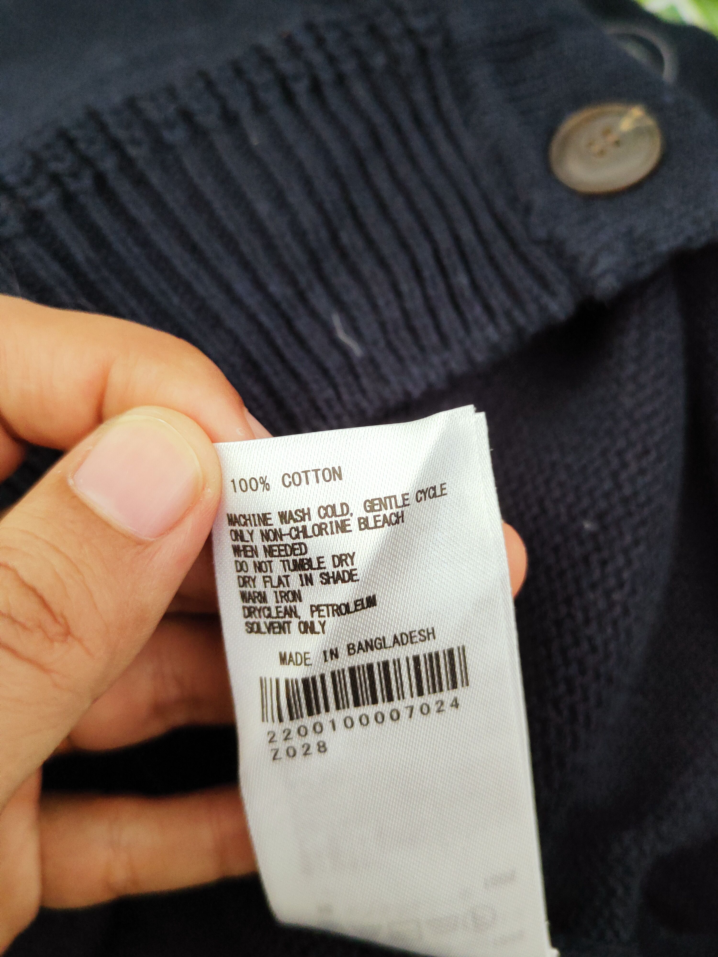 Japanese Brand × Vintage Craft Navy Knitwear Sweatshirts #W814 Size M / US 6-8 / IT 42-44 - 10 Thumbnail