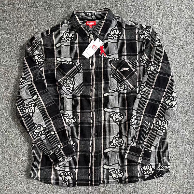 Billionaire Boys Club All-Over Running Dog Print Heavyweight Shirt Jacket Q7 Size US L / EU 52-54 / 3 - 1 Thumbnail