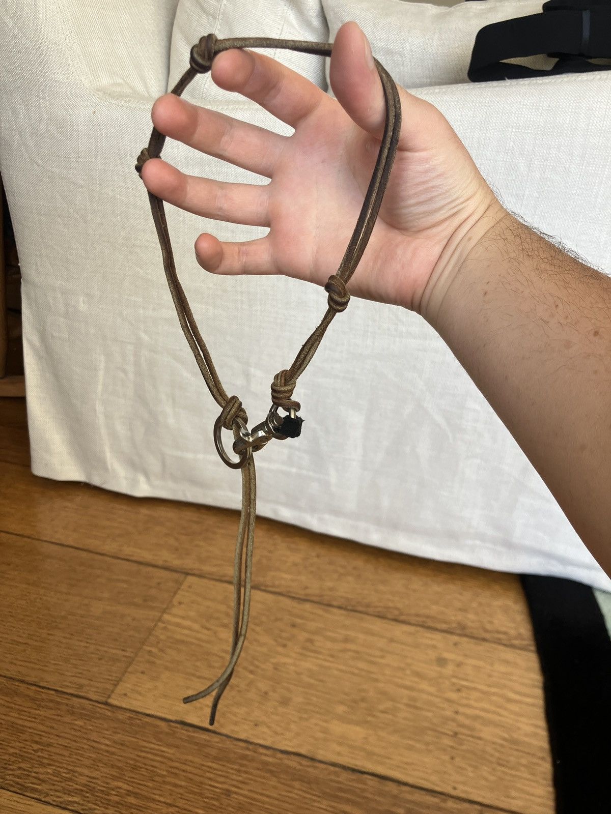Our Legacy Silver Landon Metal Wallet Chain | Grailed