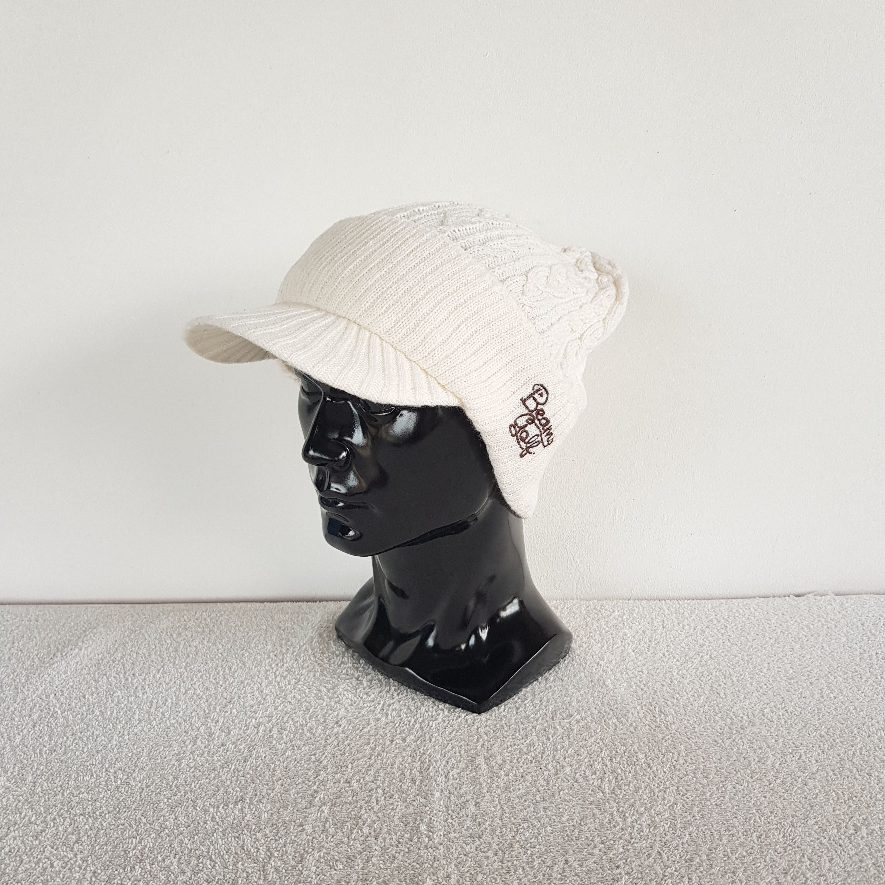 Beams Plus Vintage Y2K Beams GOLF Beanie Knitted Snow Caps Hats Size ONE SIZE - 1 Thumbnail