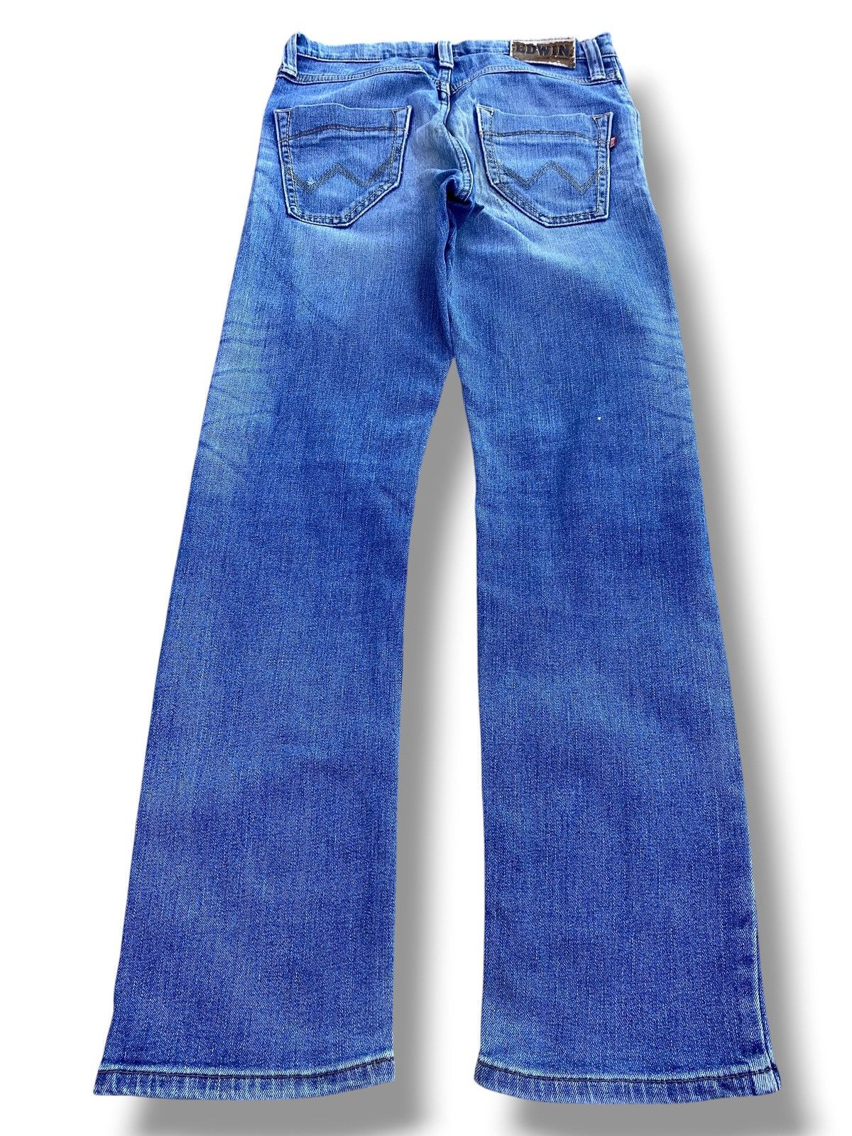 Edwin Vintage Edwin Acid Blue Wash Style Straight Cut Jeans Size US 27 - 3 Thumbnail