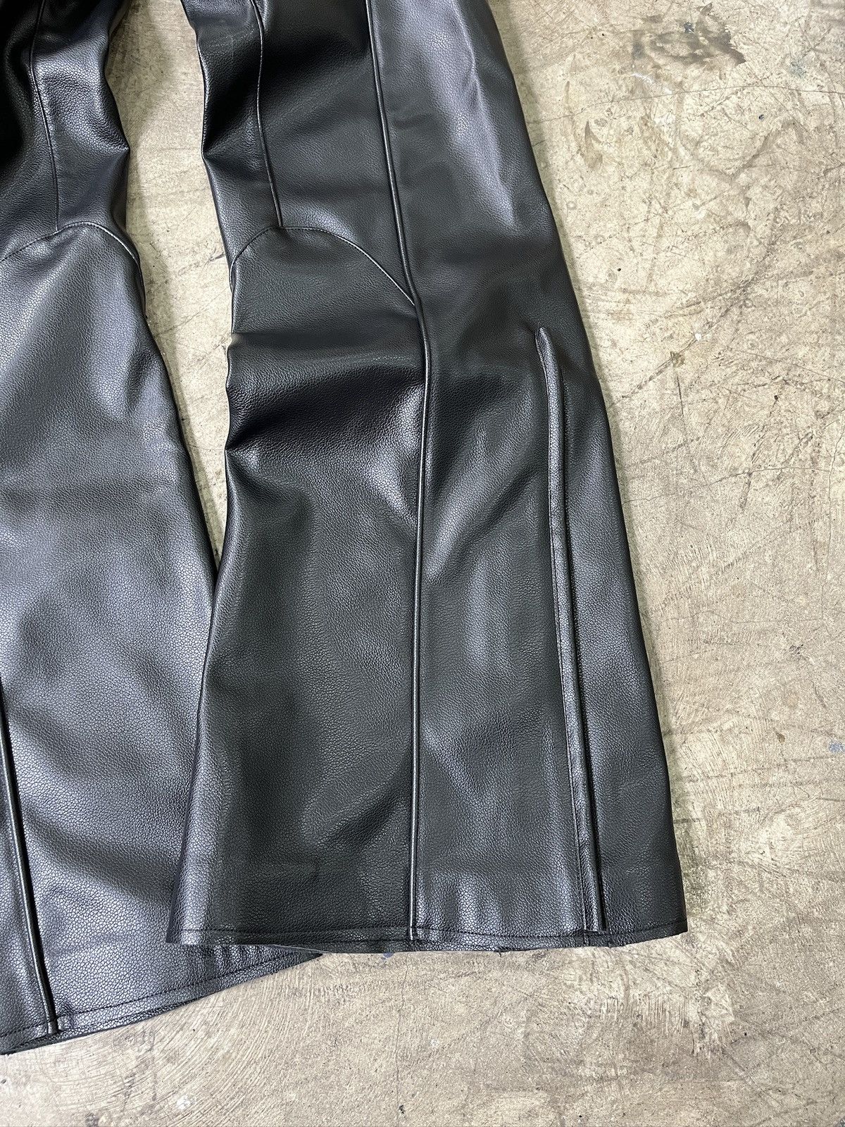 Other KHY Faux Leather Wide Leg Pants (unisex) Size US 31 - 4 Thumbnail