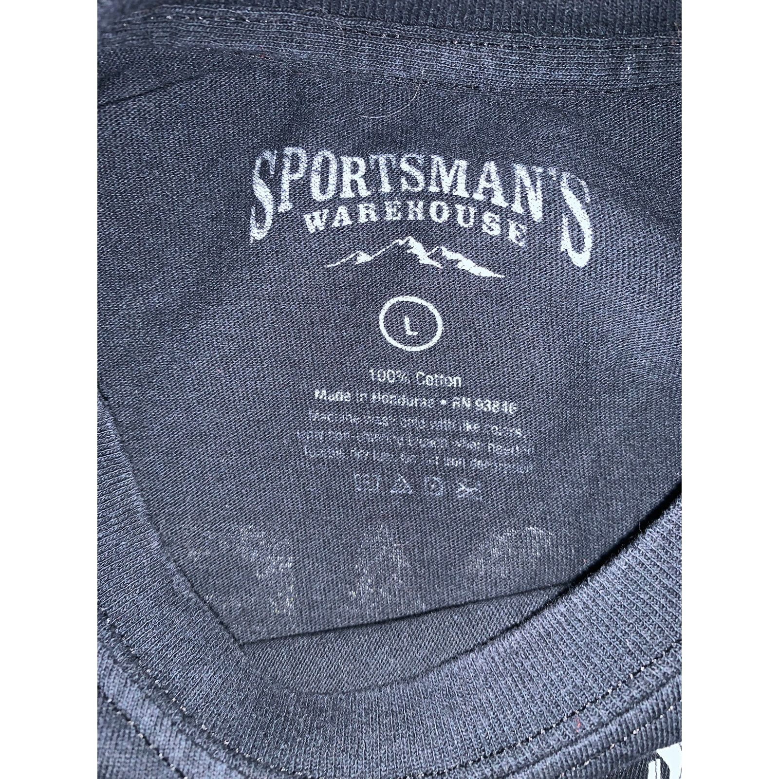 Other Sportsman Warehouse Gun Tee Carry One T Shirt Large Black 2A Size US L / EU 52-54 / 3 - 5 Thumbnail