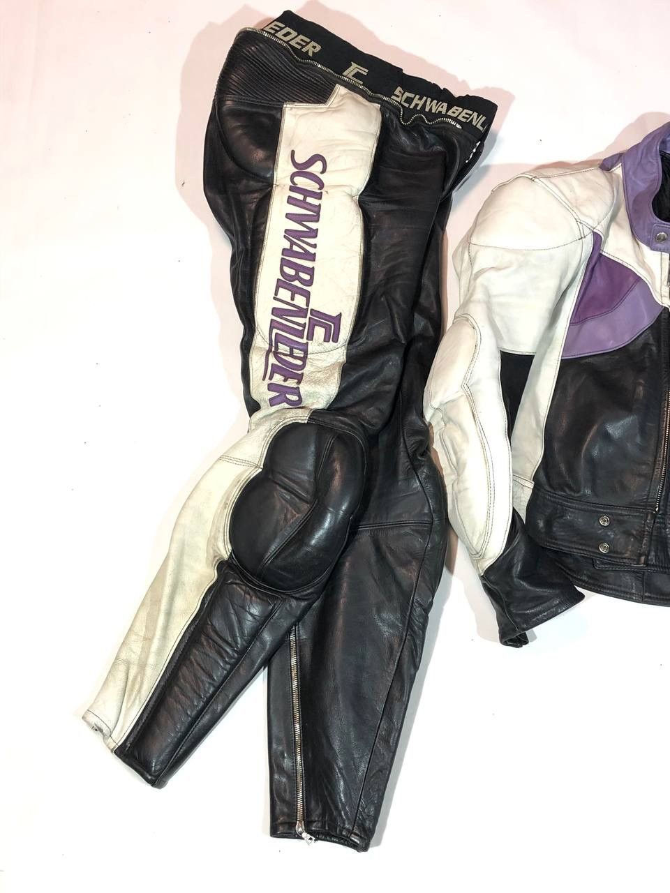 Sports Specialties Schwabenleder Racing Moto Track Suit Leather Vintage Size US L / EU 52-54 / 3 - 8 Thumbnail