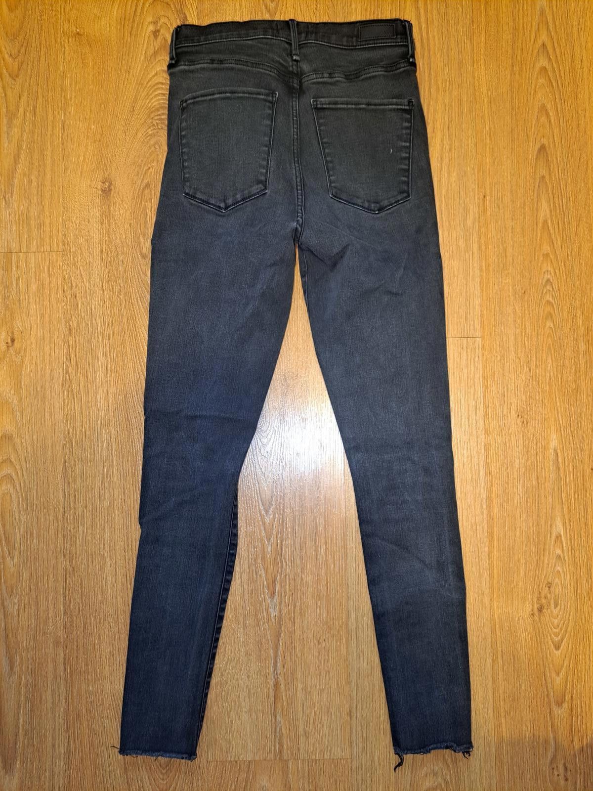 Abercrombie & Fitch Abercrombie & Fitch Jeans Womens 8R W29 Black High Rise Size 30" / US 8 / IT 44 - 6 Thumbnail
