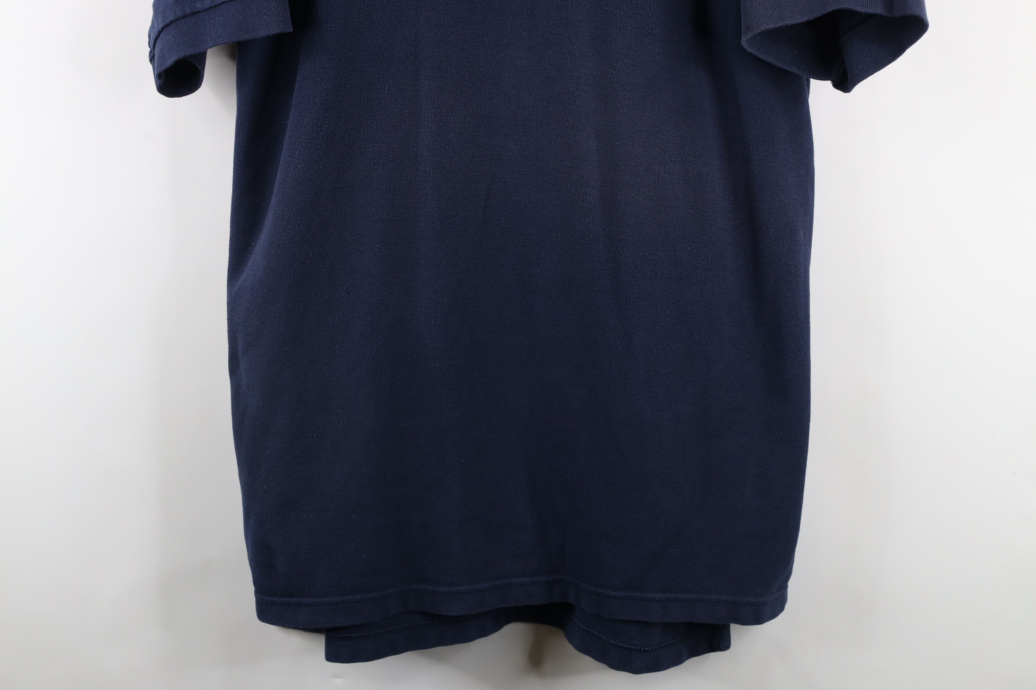 Ralph Lauren × Vintage Vintage 90s Chaps Ralph Lauren Crest Collared Polo Shirt Size US L / EU 52-54 / 3 - 3 Thumbnail