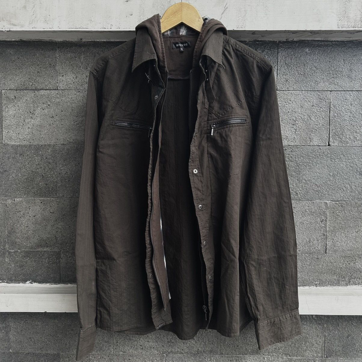 Japanese Brand Vintage y2k Bondage Style Long Slevee Shirt Size US XL / EU 56 / 4 - 10 Thumbnail