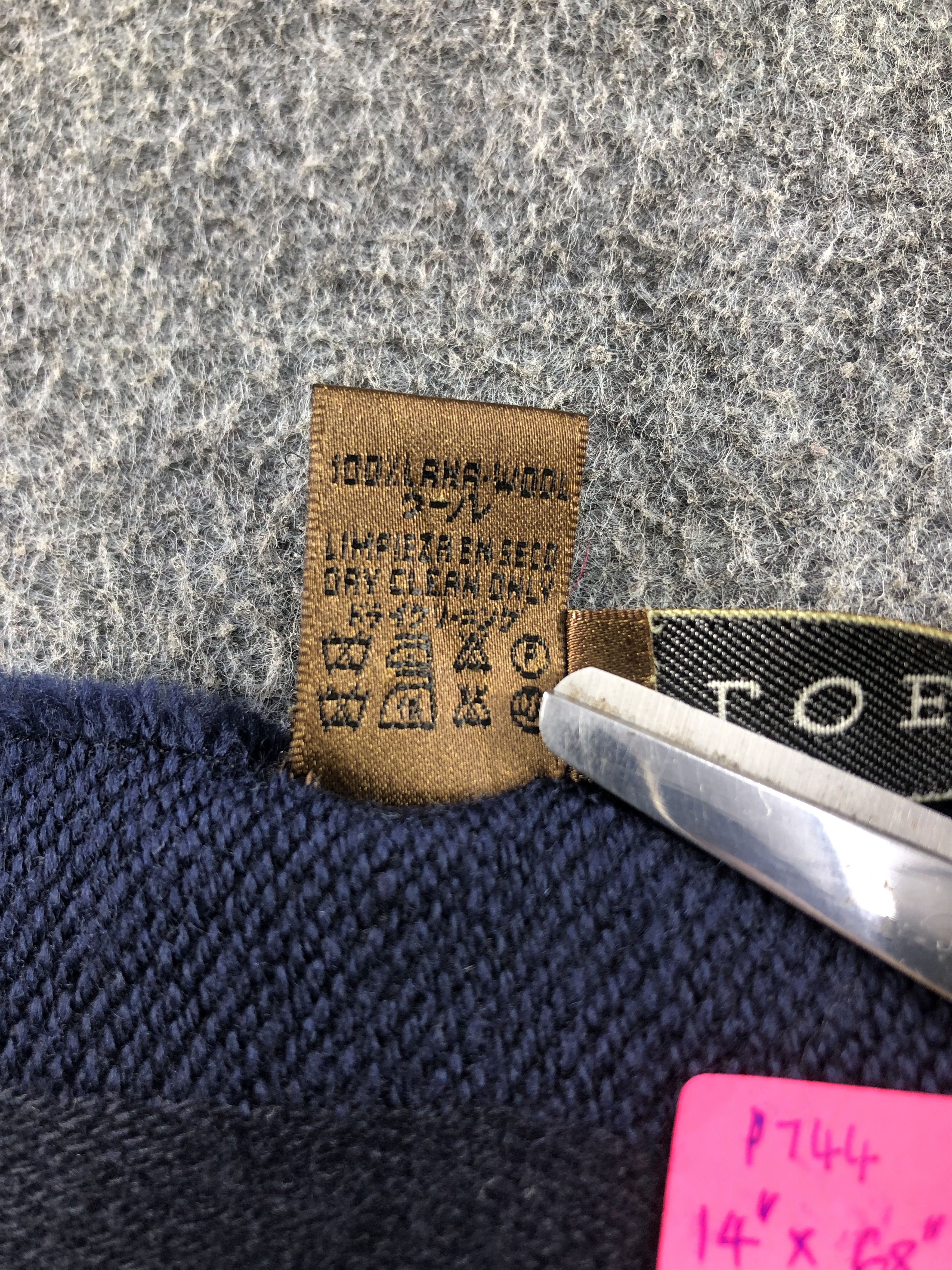 Loewe Loewe Wool Scarf / Muffler / Neckwear P744 Size ONE SIZE - 7 Thumbnail