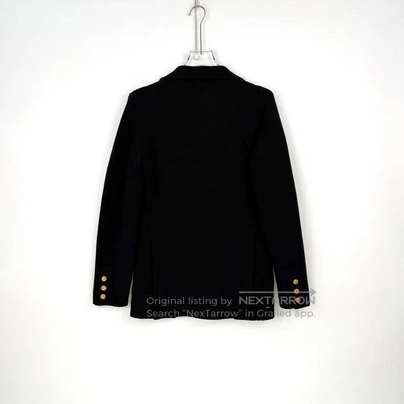 Louis Vuitton Louis Vuitton Black gold button knit cardigan sweater Size US S / EU 44-46 / 1 - 4 Thumbnail