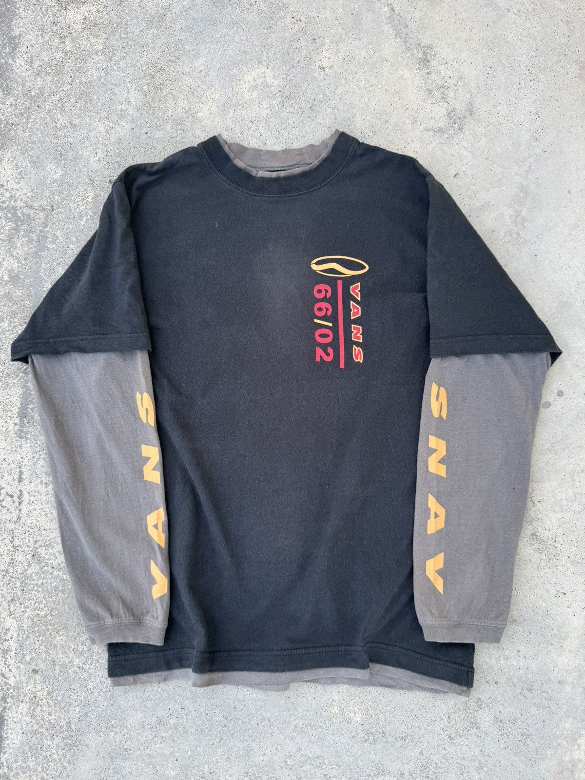 Vans × Wtaps Wtaps x Vans flame long sleeve tee | Grailed