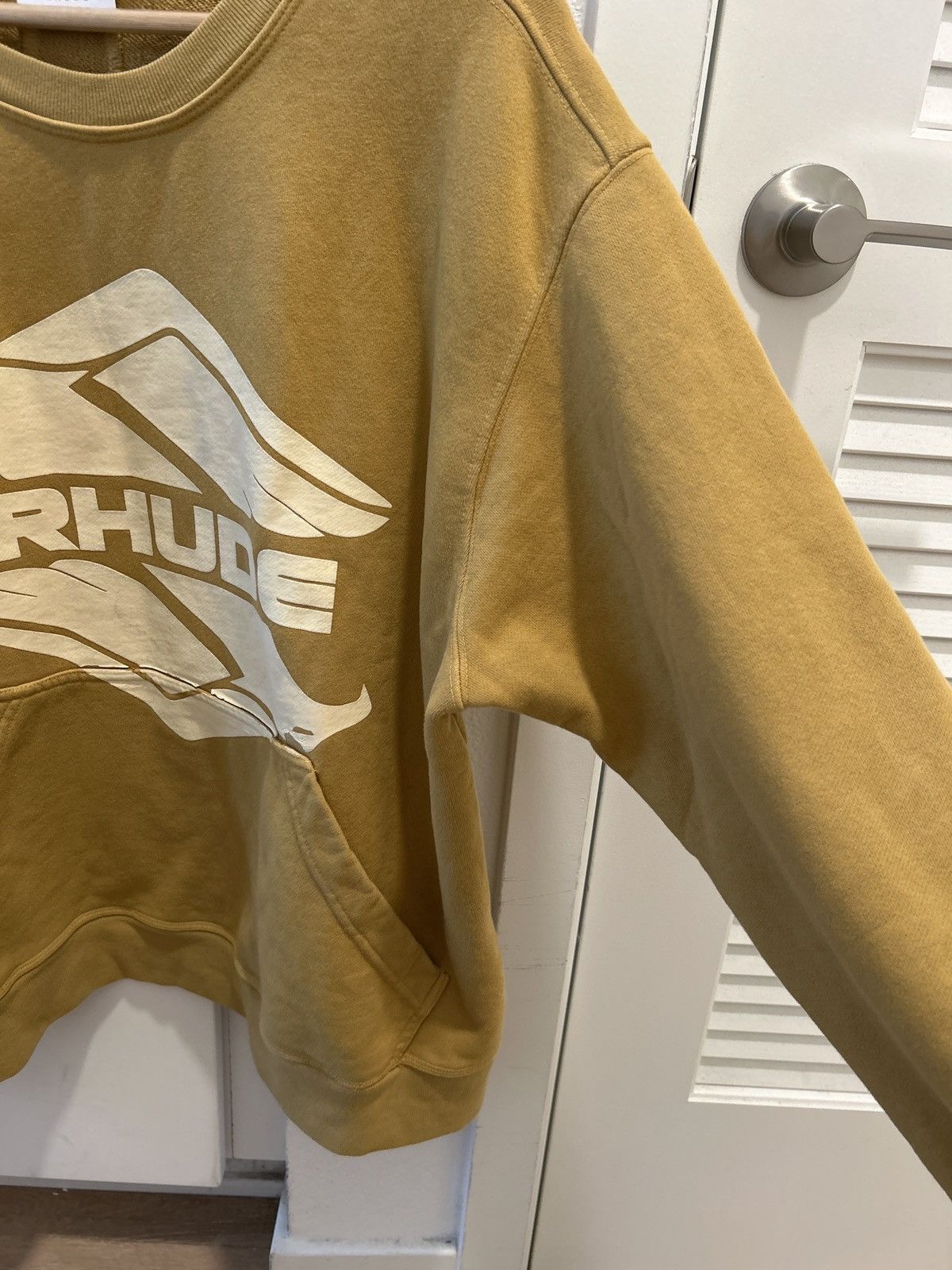 Rhude Rare Rhude Eagle Mustard Crewneck!! Size US M / EU 48-50 / 2 - 6 Thumbnail