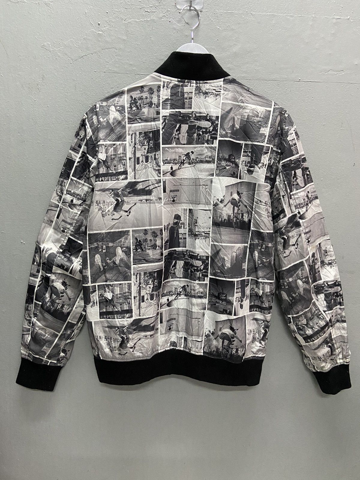 Japanese Brand SUGGESTION FULL ART STREET REVERSIBLE LIGHT JACKET Size US M / EU 48-50 / 2 - 2 Thumbnail