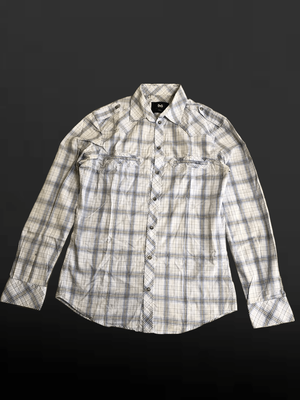 Dolce & Gabbana Vintage Dolce Gabbana luxury shirt striped Size US M / EU 48-50 / 2 - 1 Thumbnail