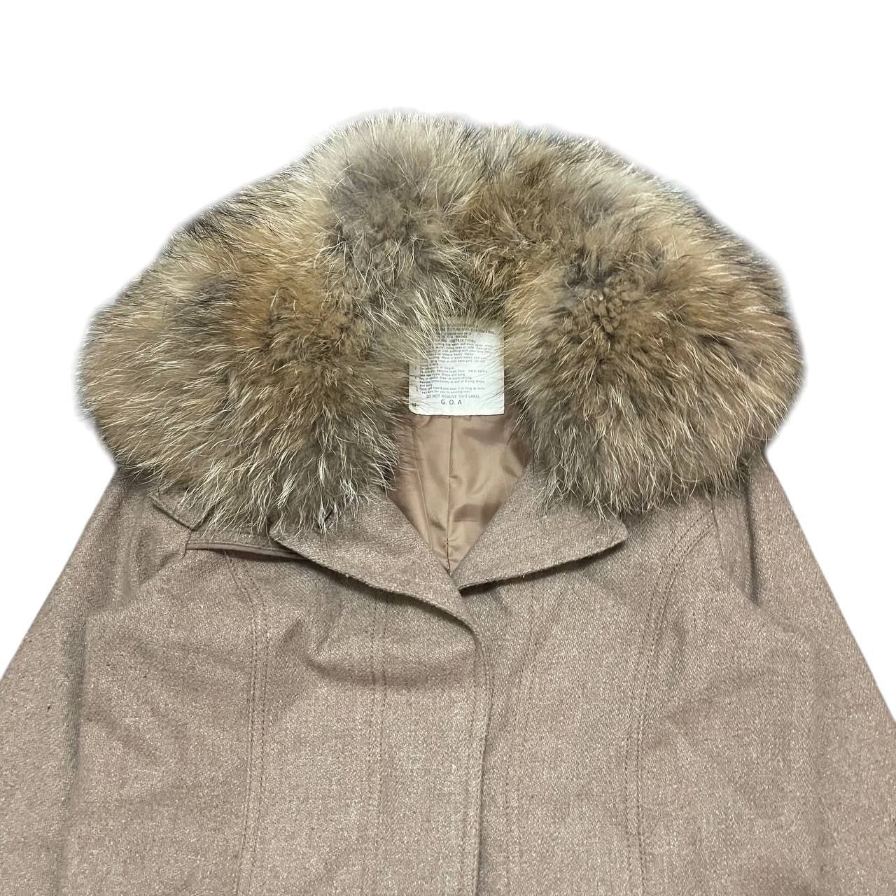 If Six Was Nine Vintage GOA Fur Jacket Size M / US 6-8 / IT 42-44 - 2 Thumbnail