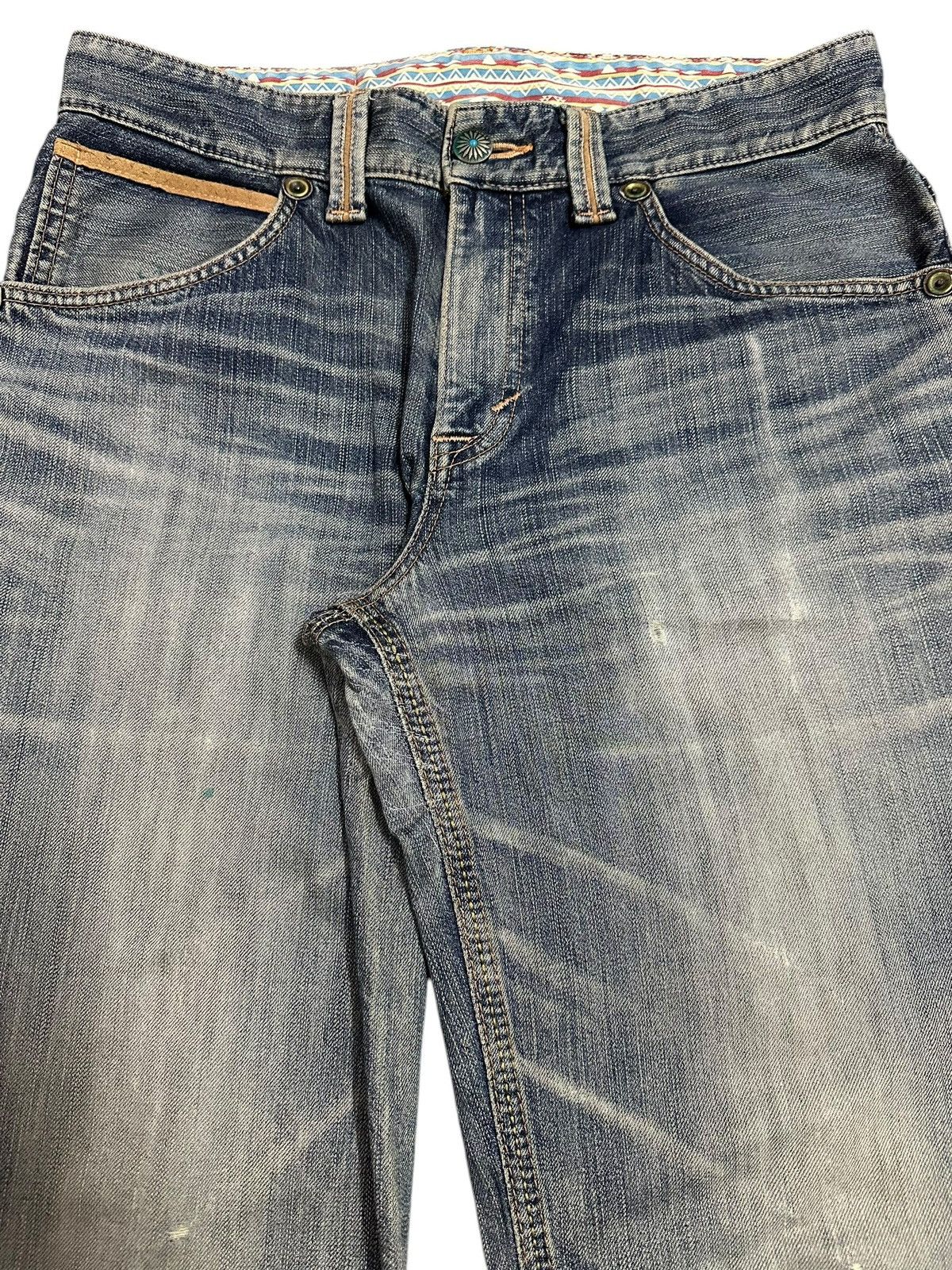 Edwin Edwin XV Exclusive Vintage Faded Wash Style Baggy Jeans Size US 33 - 4 Thumbnail