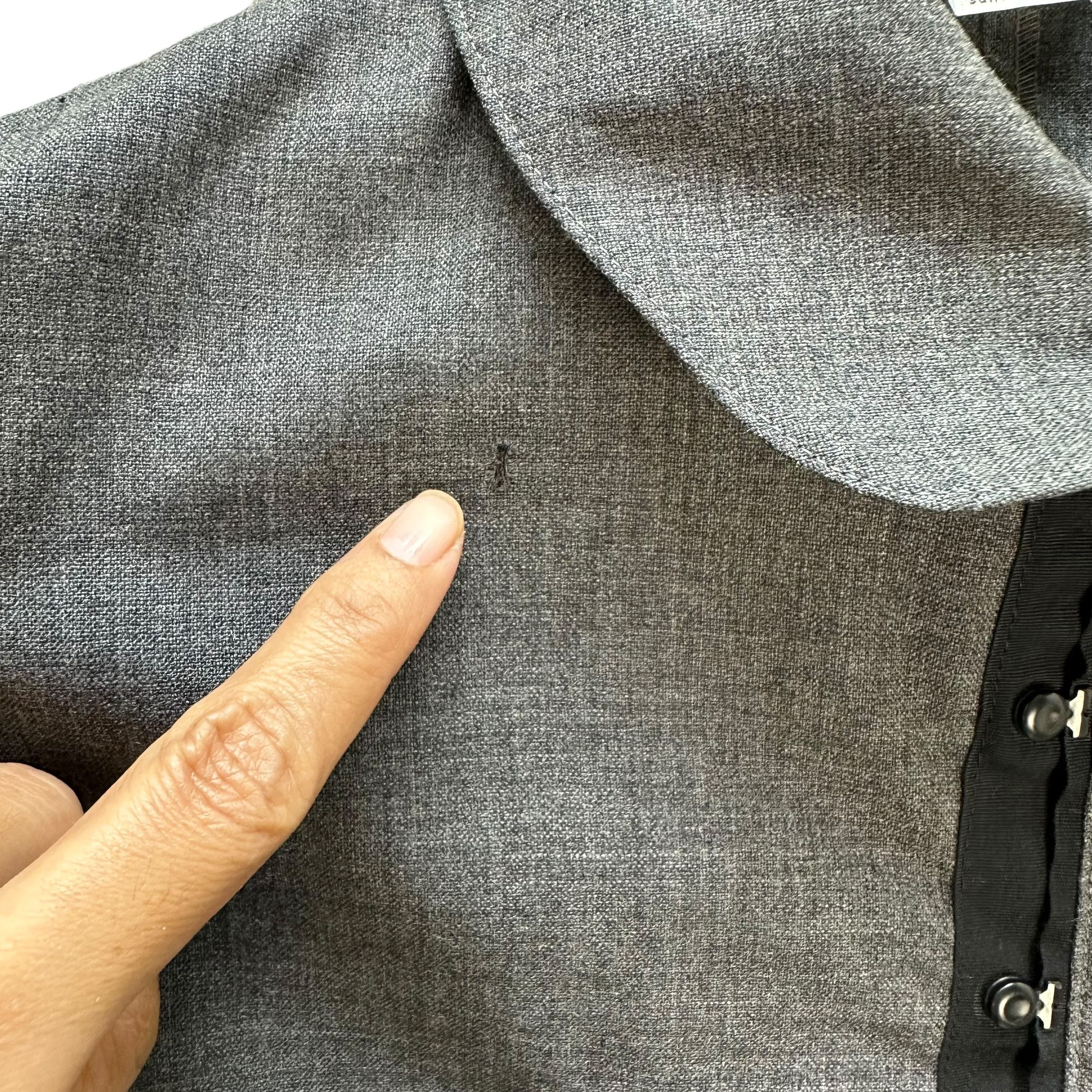 Sunao Kuwahara I.S. SUNAO KUAWAHARA Snap Button Shirt Jacket #A65-1558 Size M / US 6-8 / IT 42-44 - 3 Thumbnail