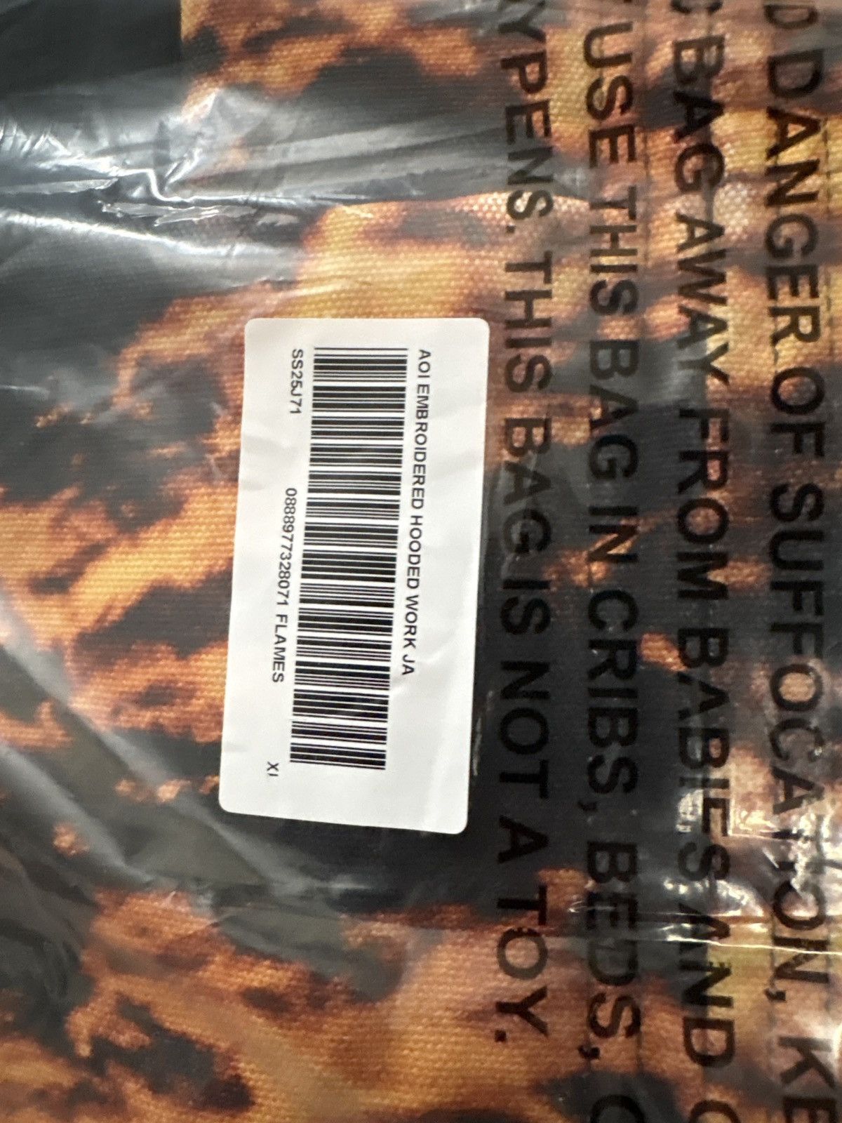 Supreme Supreme AOI flame workjacket Size US XL / EU 56 / 4 - 6 Thumbnail