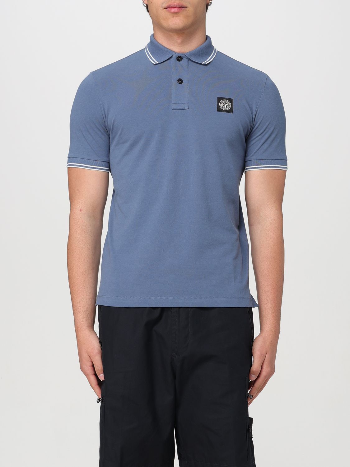 image of Stone Island Polo Shirt Men Avion (Size Medium)