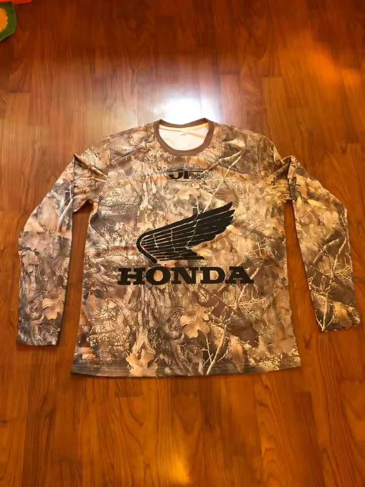 Japanese Brand onda JT Racing Shirt Men's Jersey Long Sleeve Size US XL / EU 56 / 4 - 1 Thumbnail